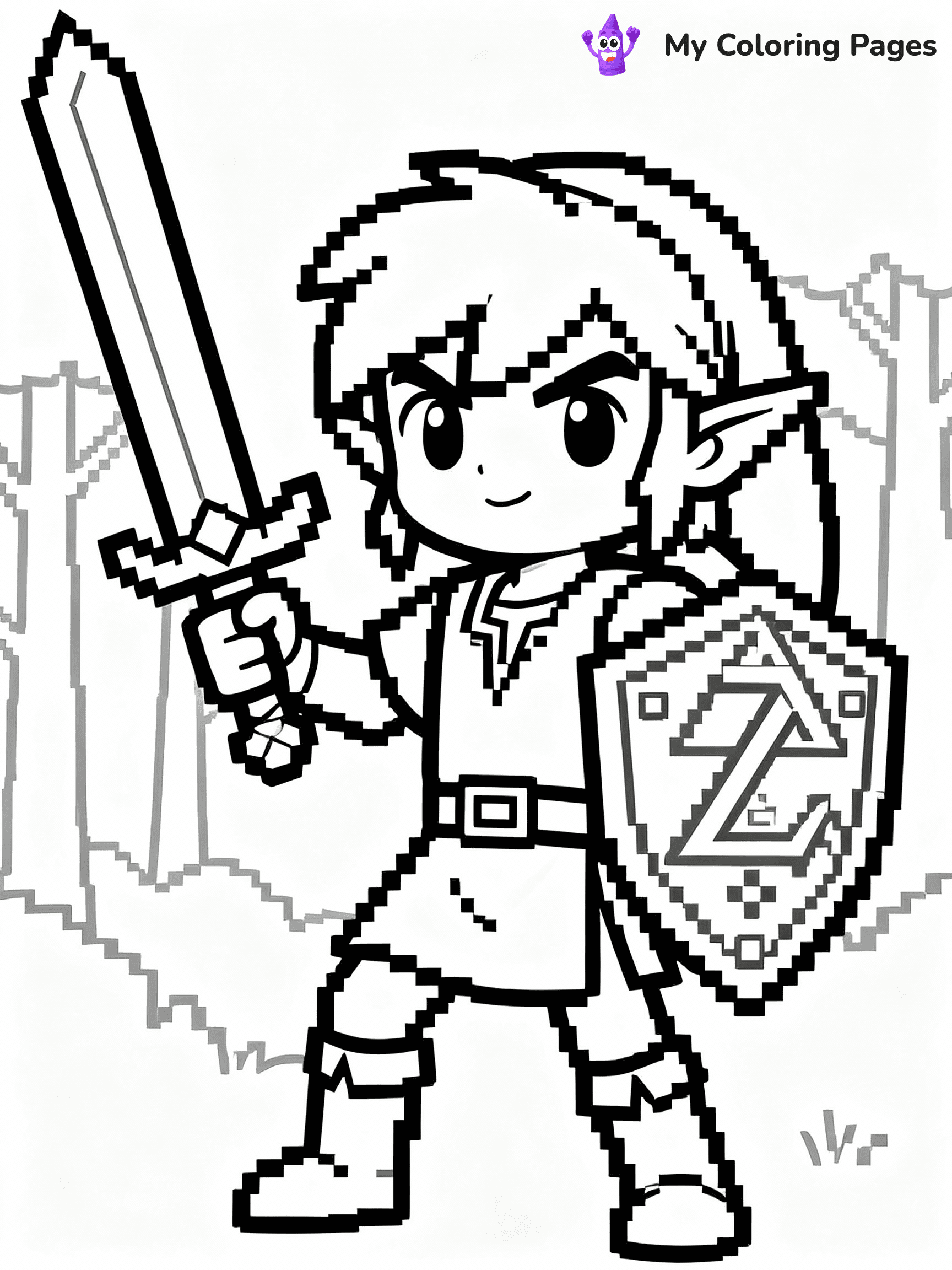 Nintendo Coloring Pages - 23