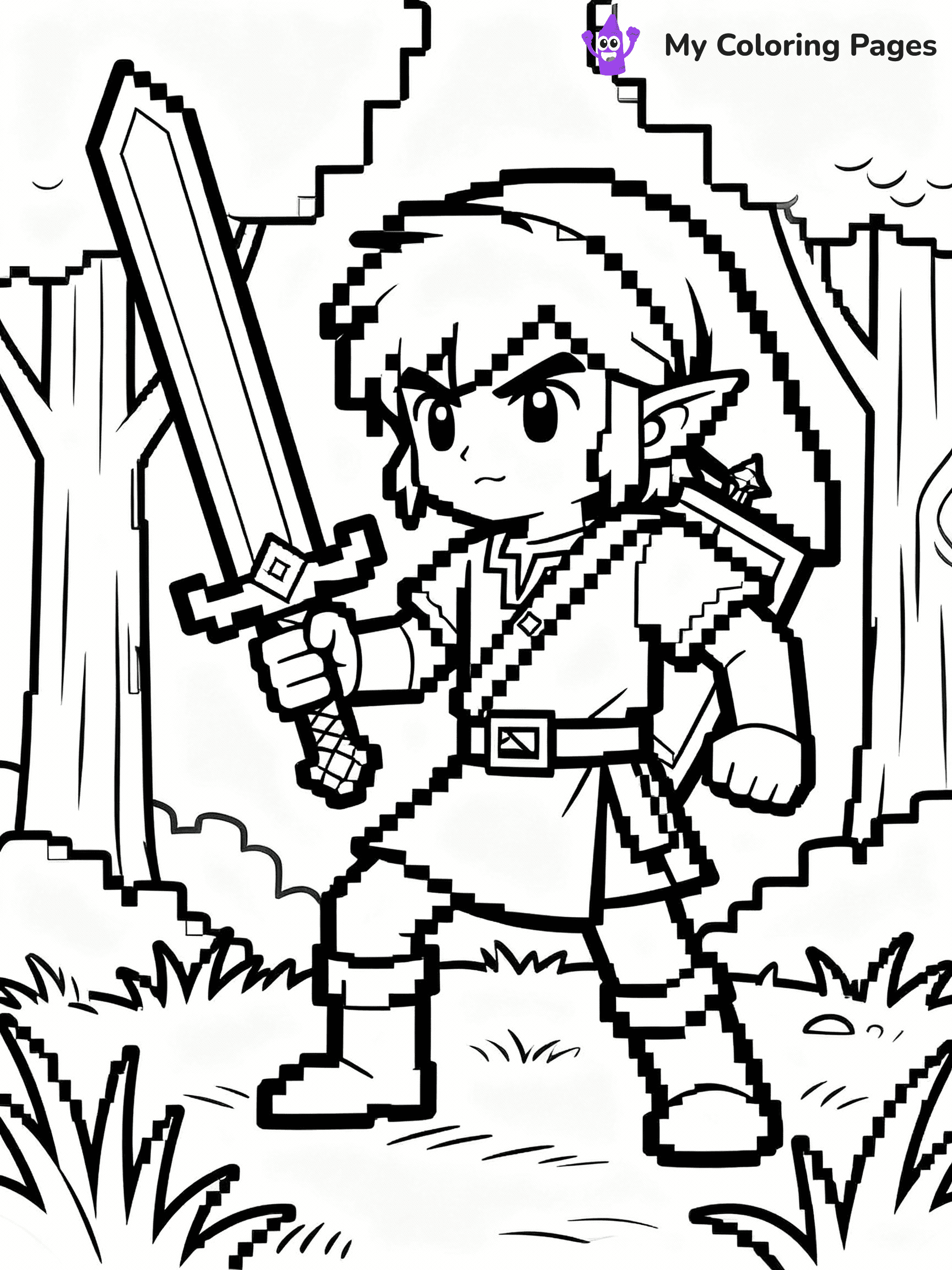 Nintendo Coloring Pages - 22