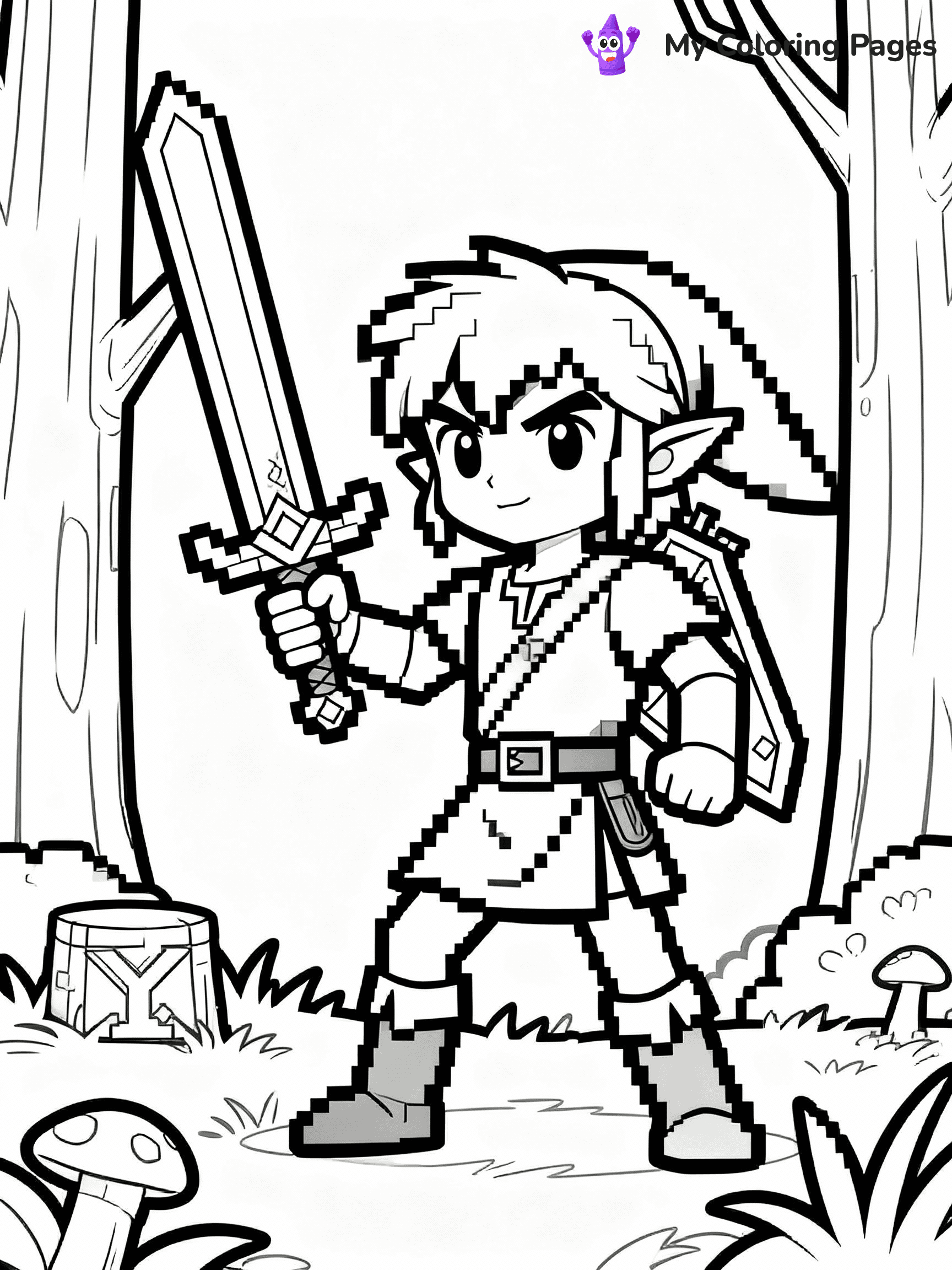 Nintendo Coloring Pages - 21