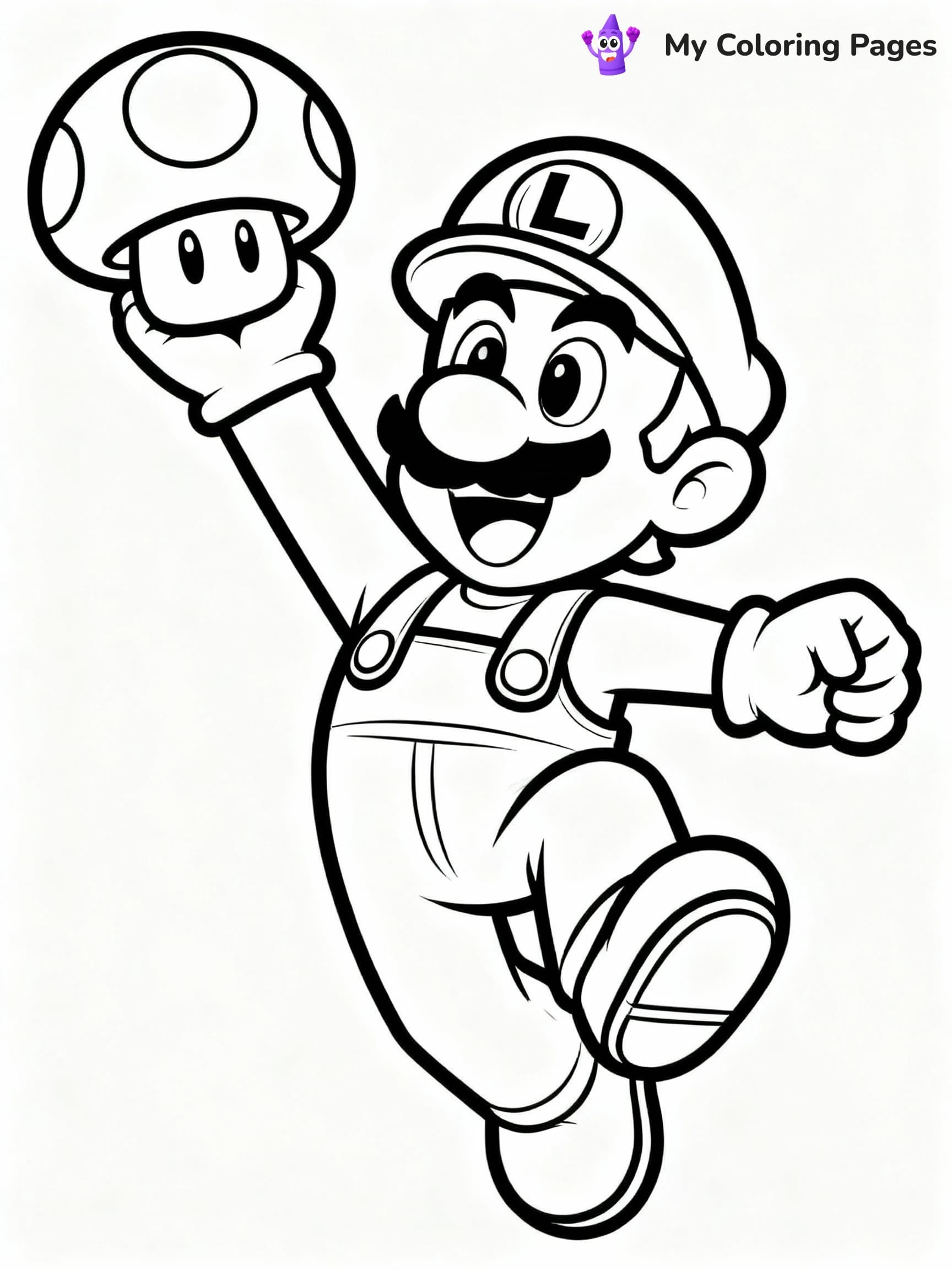 Nintendo Coloring Pages - 17