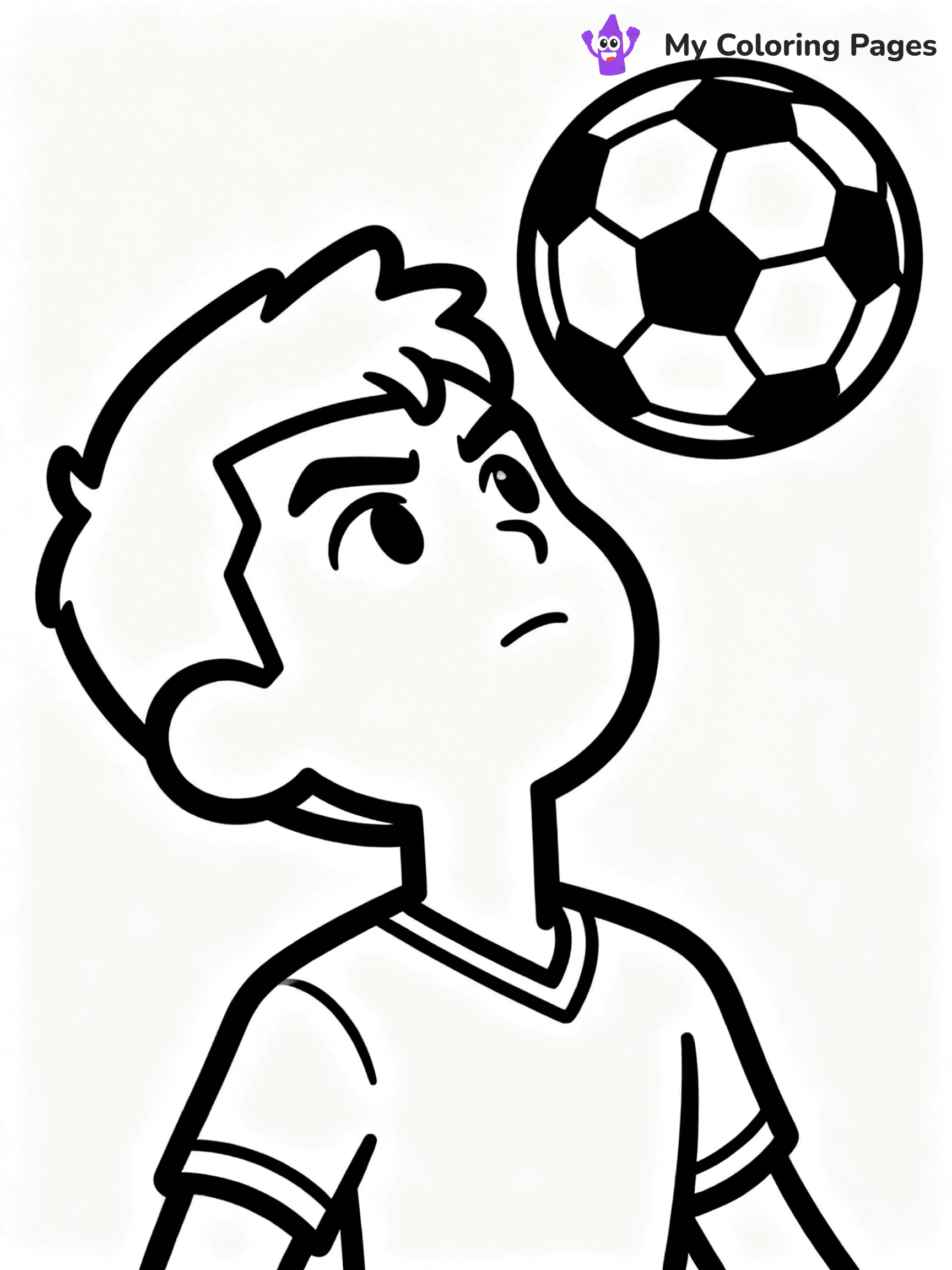 Soccer Player Coloring Pages - 64