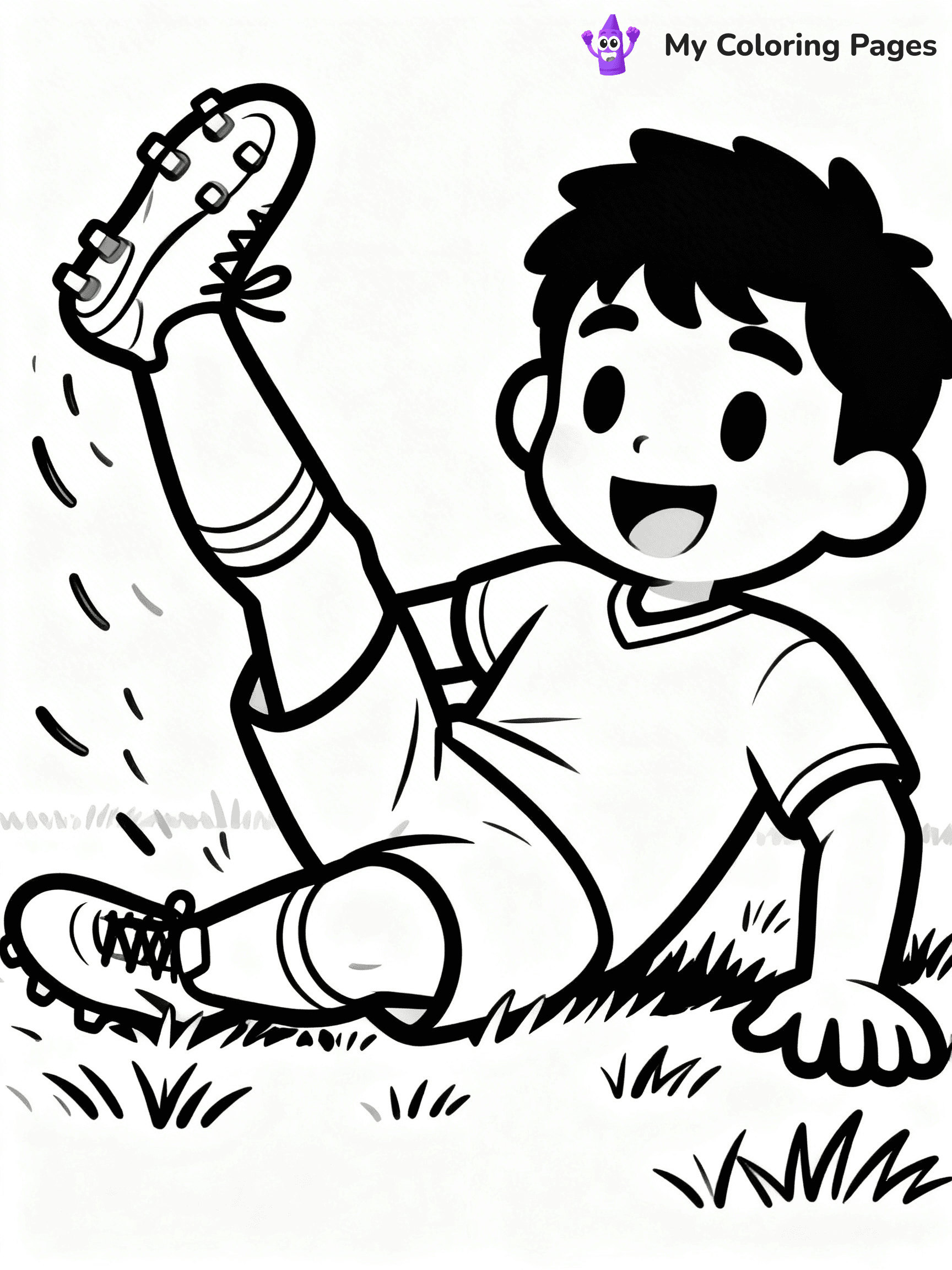 Soccer Player Coloring Pages - 59
