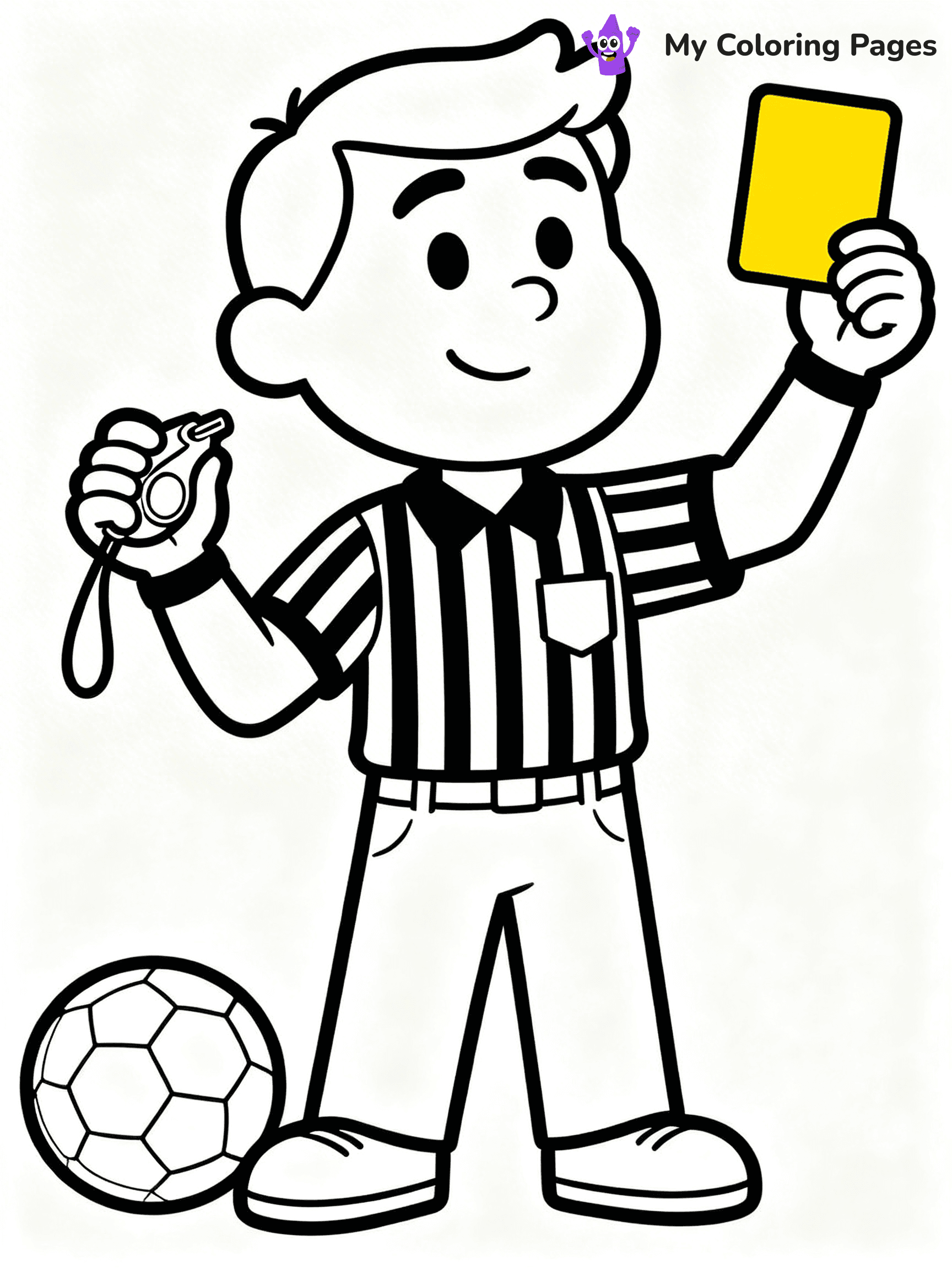 Soccer Player Coloring Pages - 13