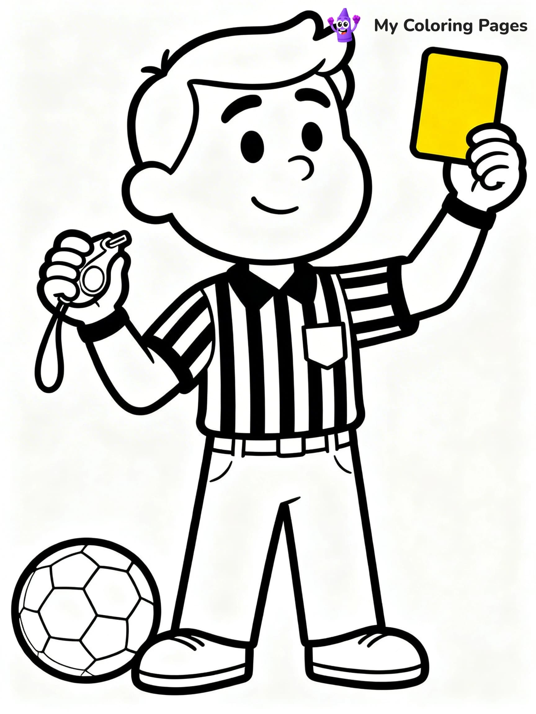 Soccer Player Coloring Pages - 20