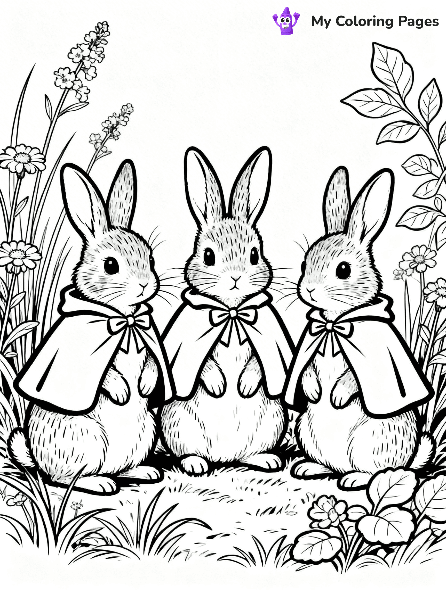 Peter Rabbit Coloring Pages - 25