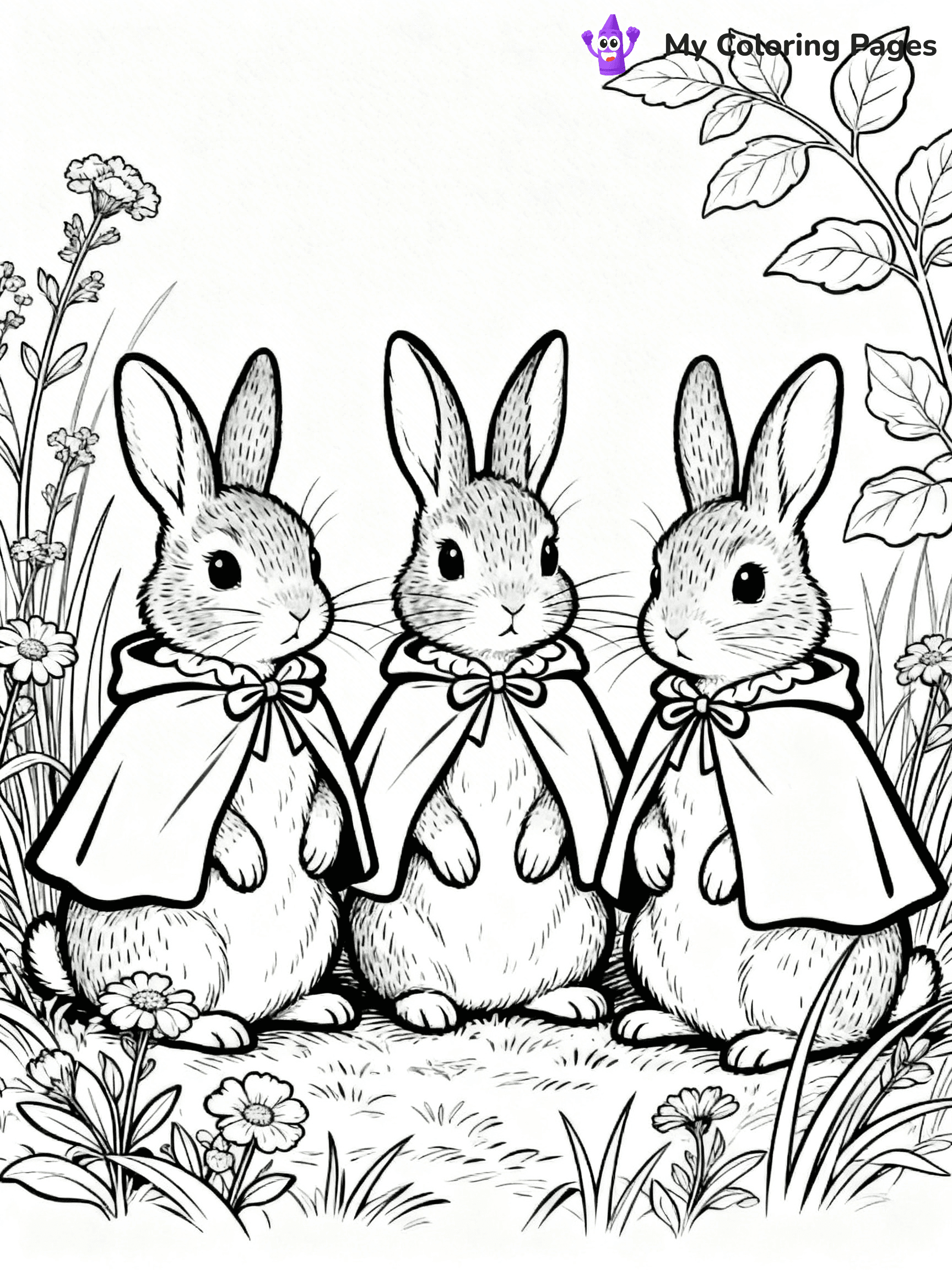 Peter Rabbit Coloring Pages - 20