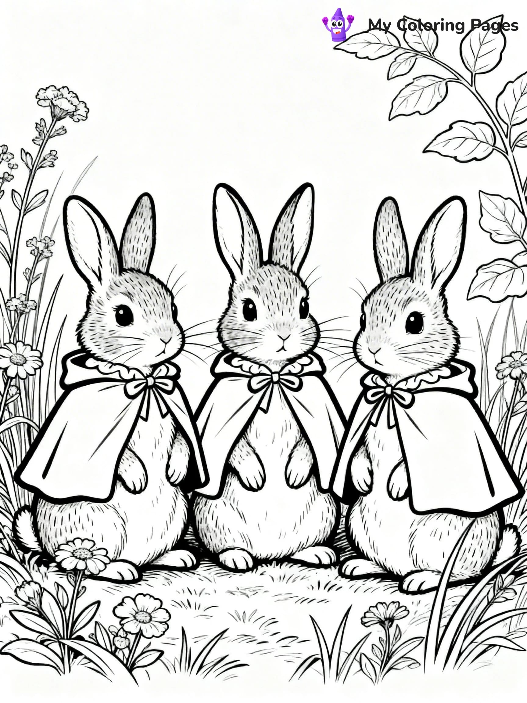 Peter Rabbit Coloring Pages - 20