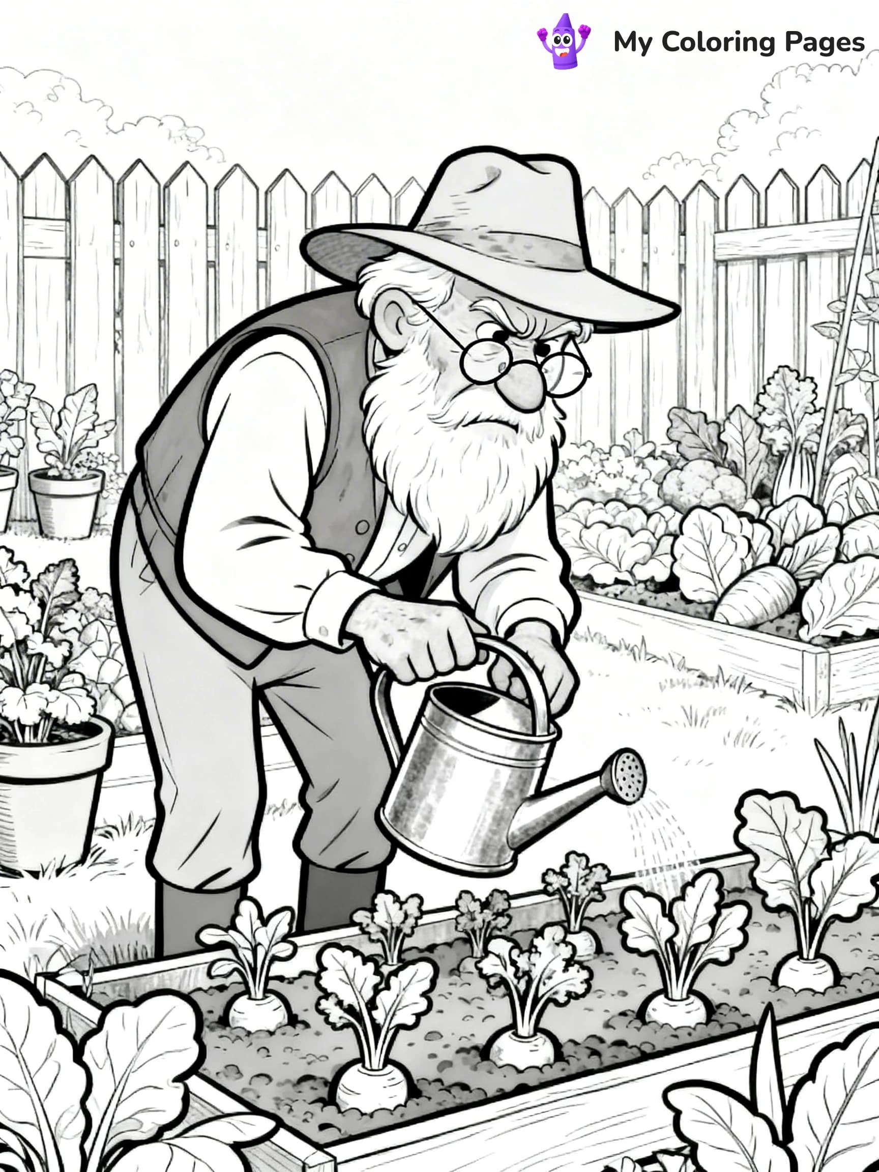 Peter Rabbit Coloring Pages - 18