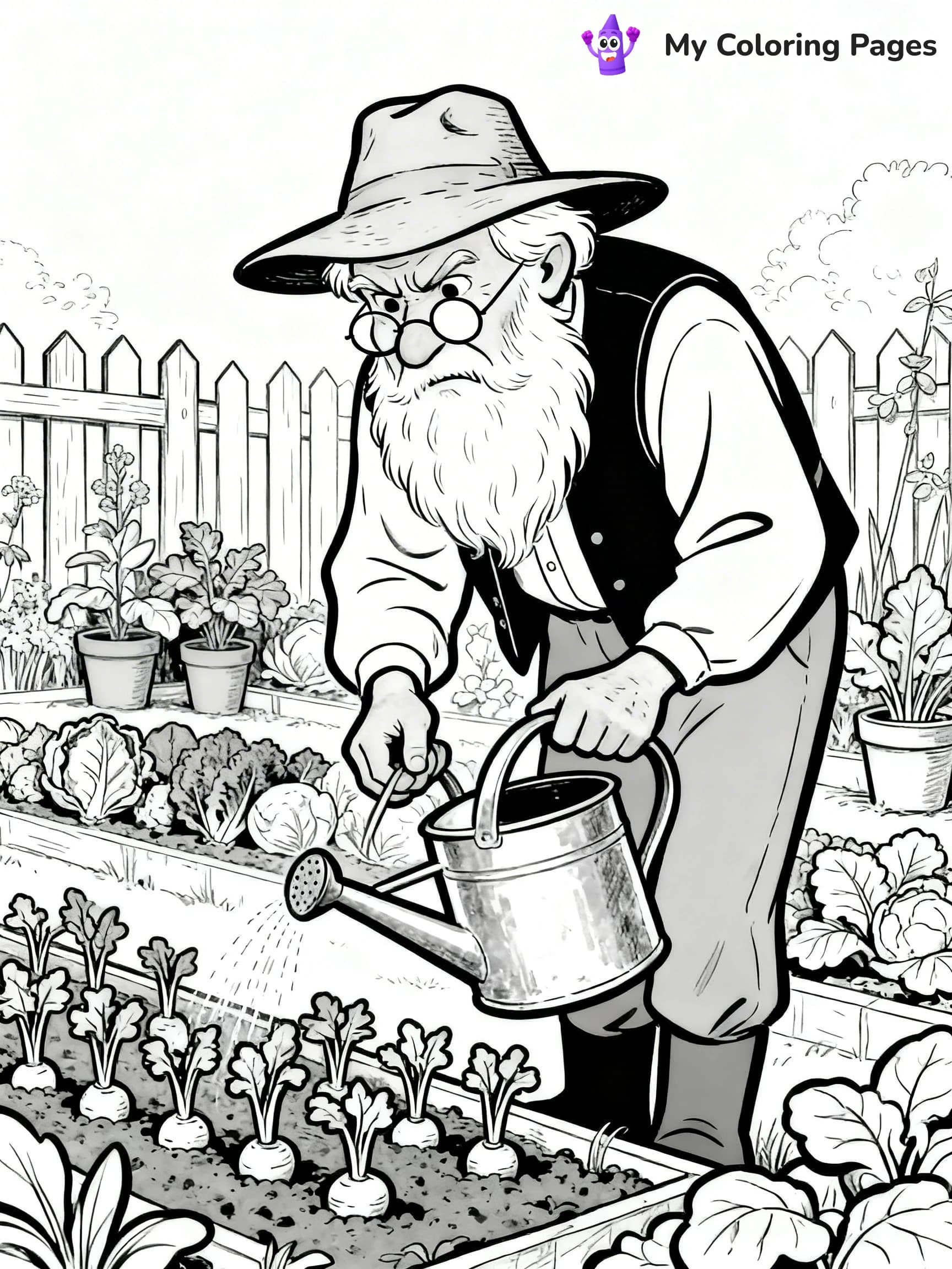 Peter Rabbit Coloring Pages - 17