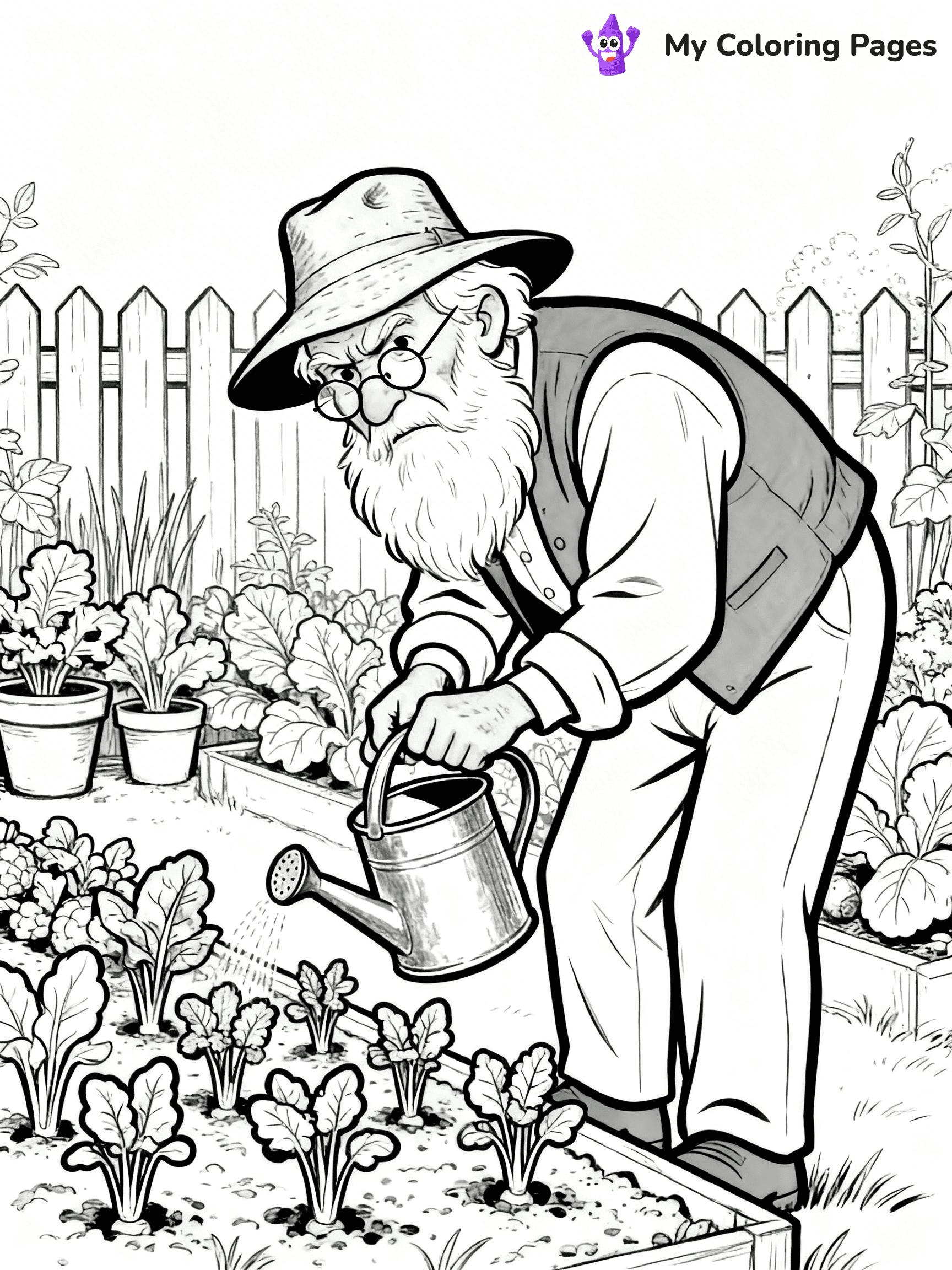 Peter Rabbit Coloring Pages - 16