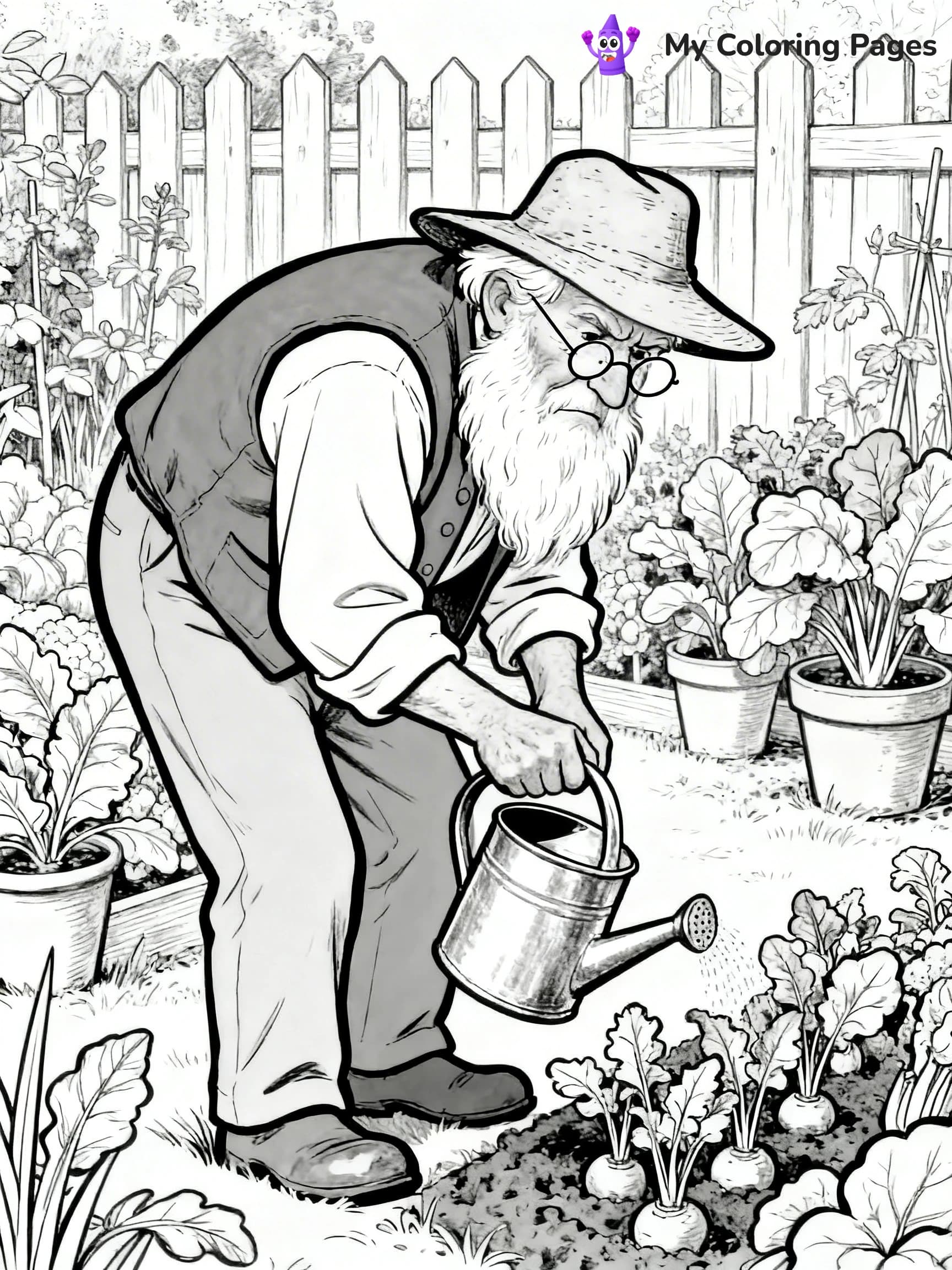 Peter Rabbit Coloring Pages - 14