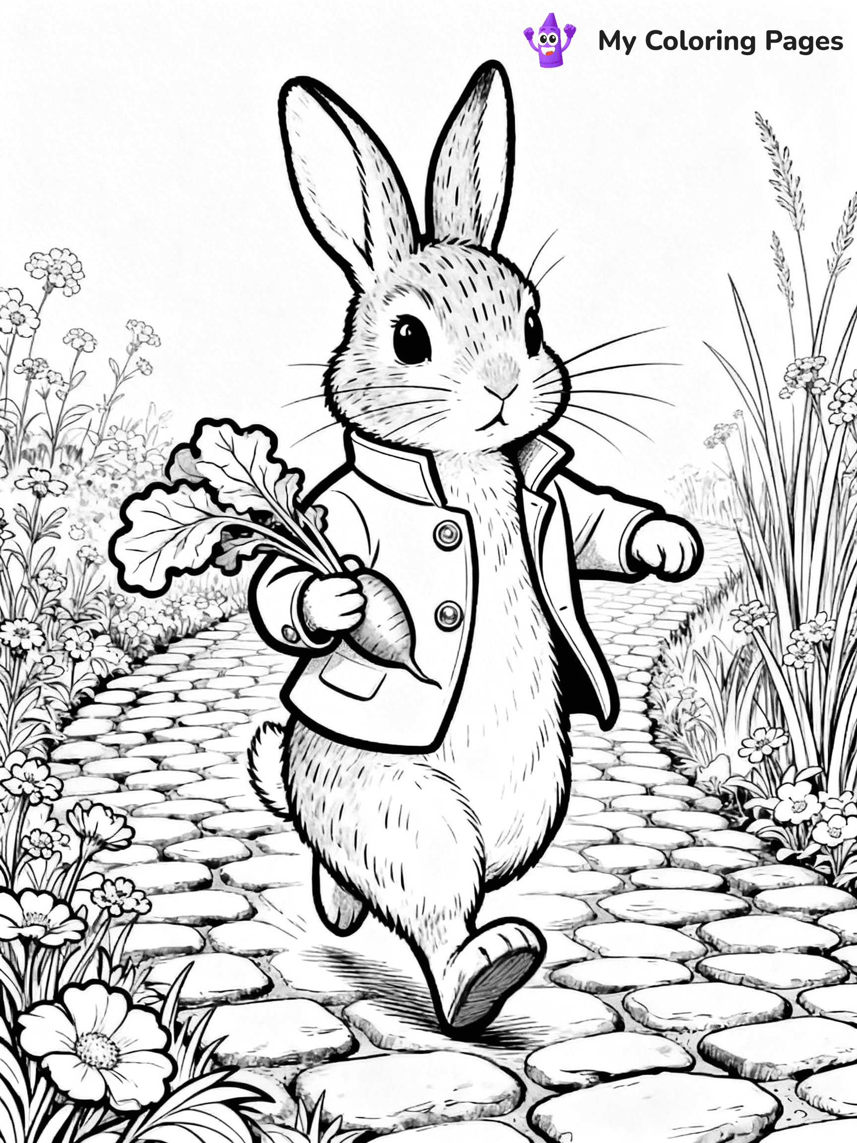 Peter Rabbit Coloring Pages - 3