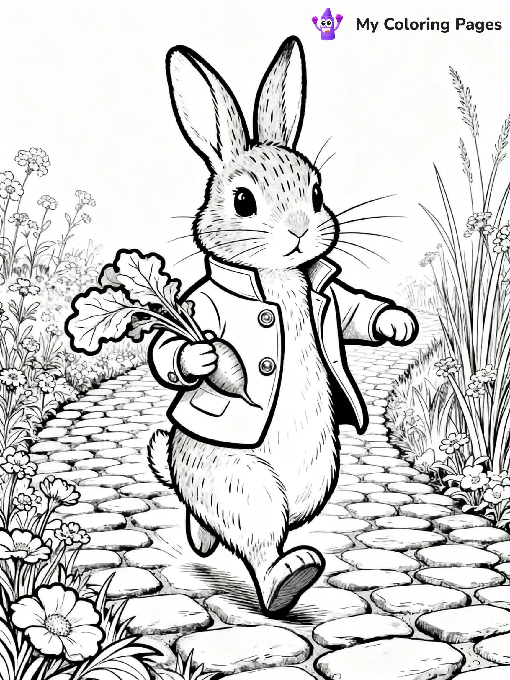 Peter Rabbit Coloring Pages - 3
