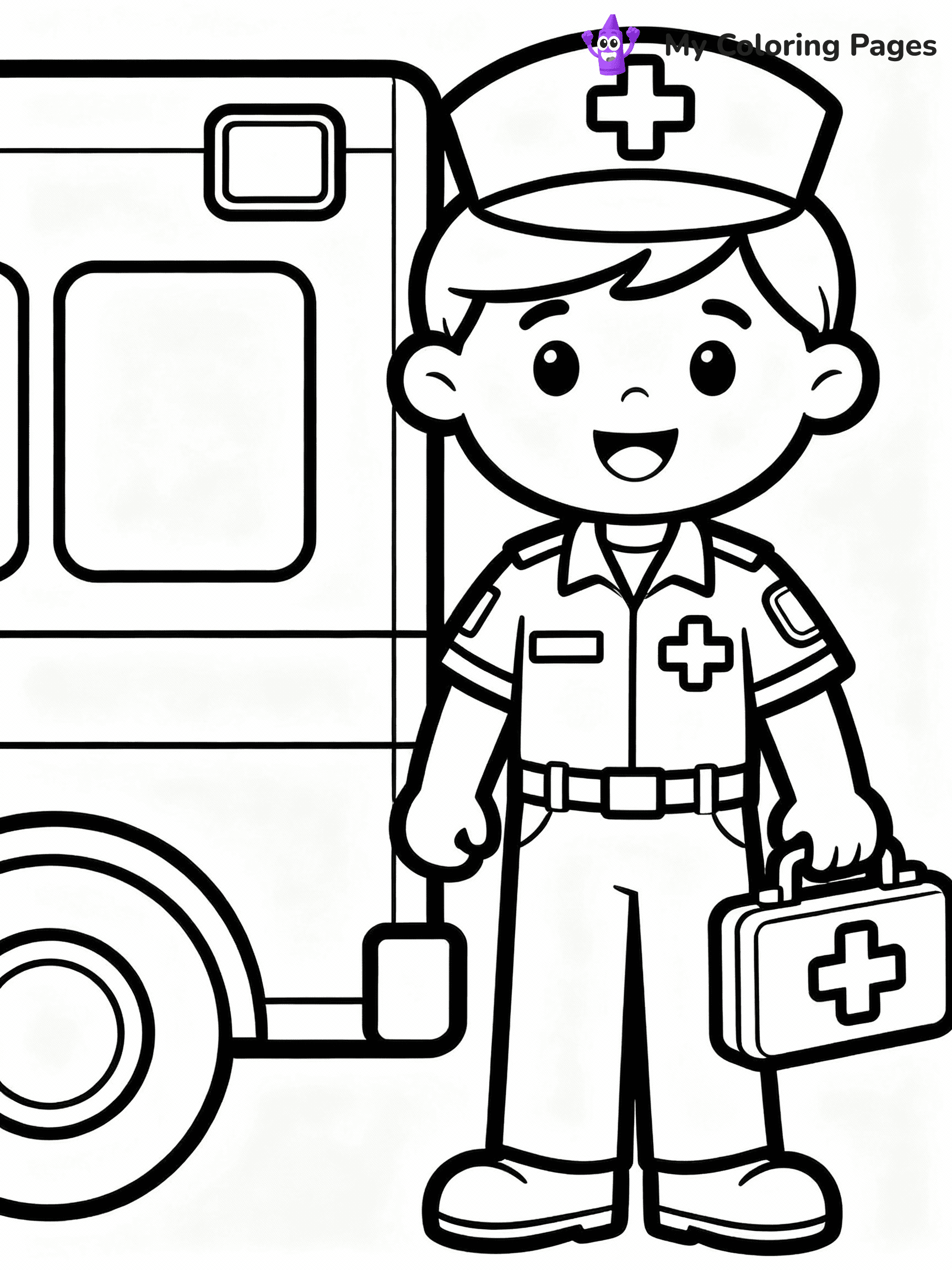Doctor Coloring Pages - 28