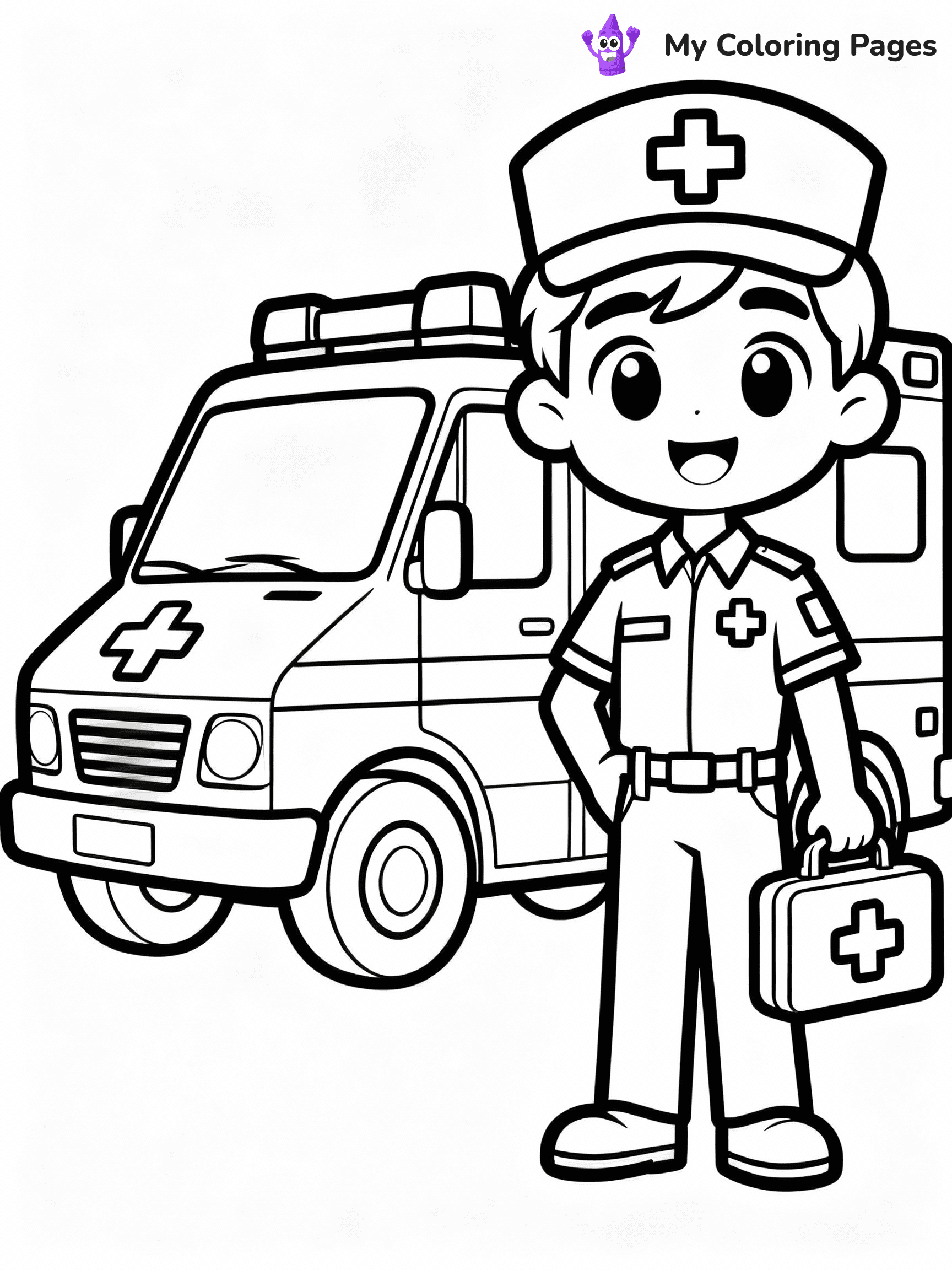 Doctor Coloring Pages - 26