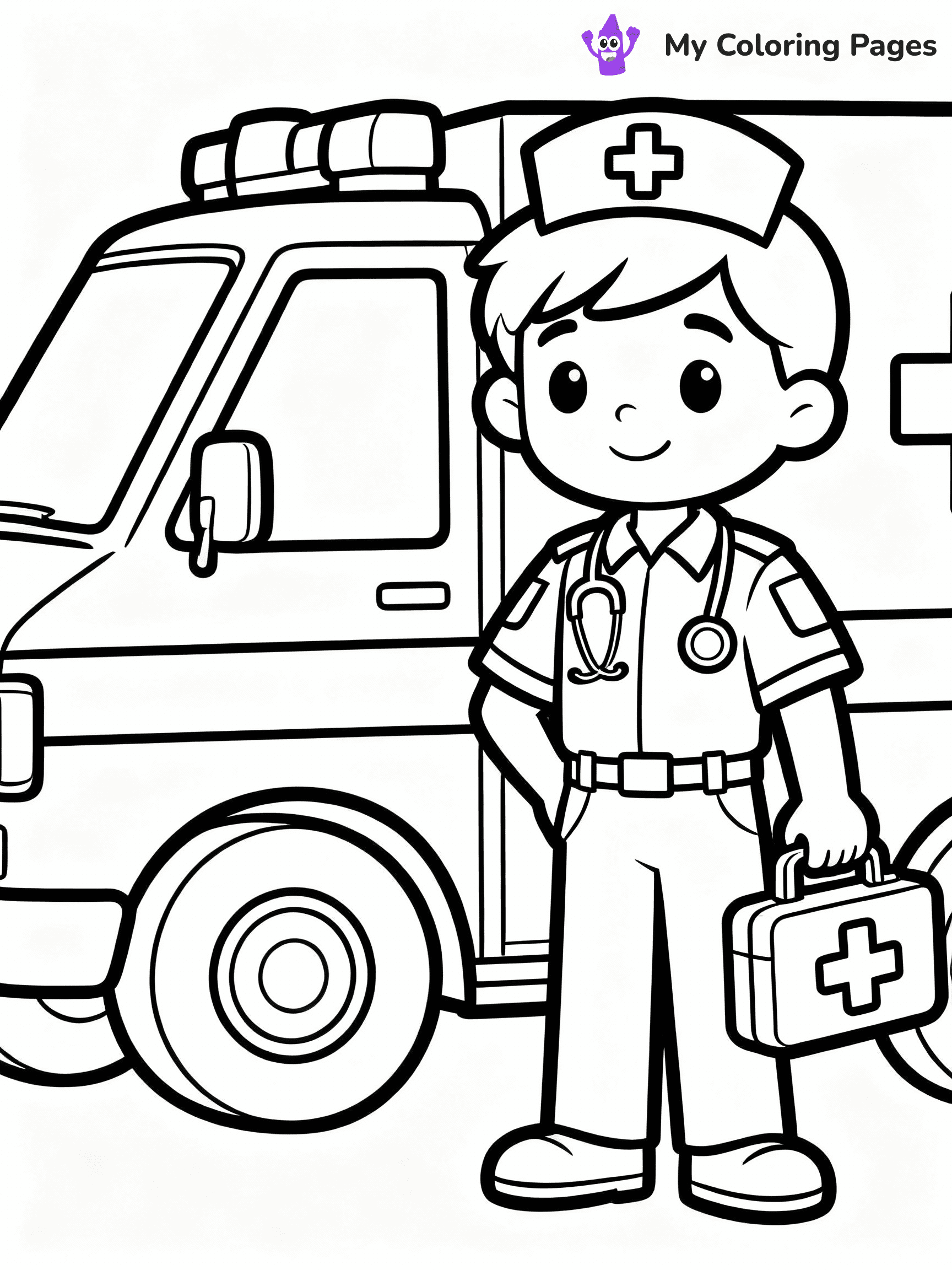 Doctor Coloring Pages - 24