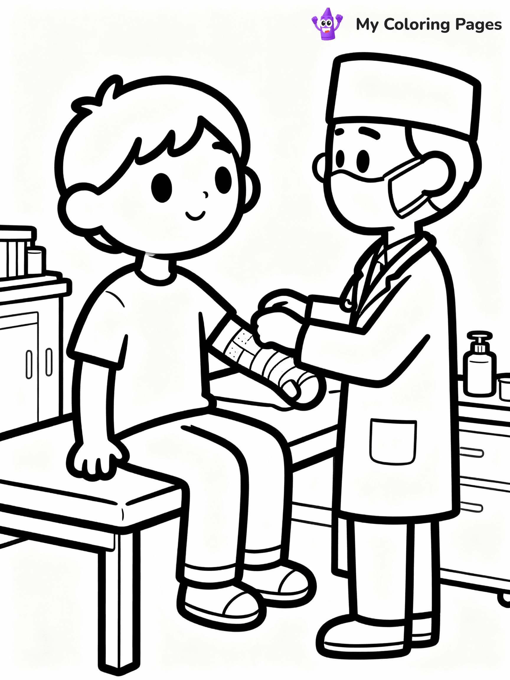 Doctor Coloring Pages - 18