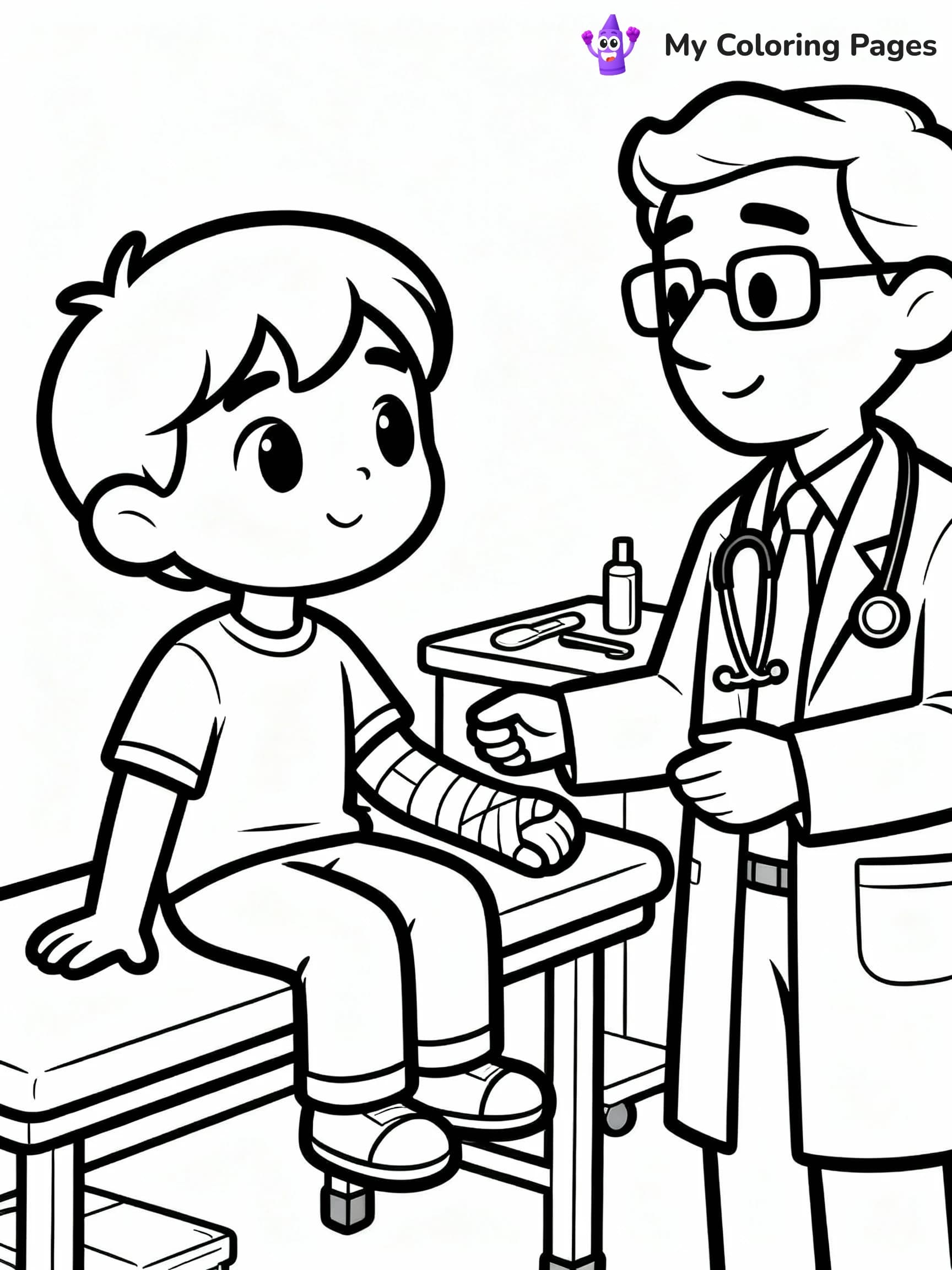 Doctor Coloring Pages - 22