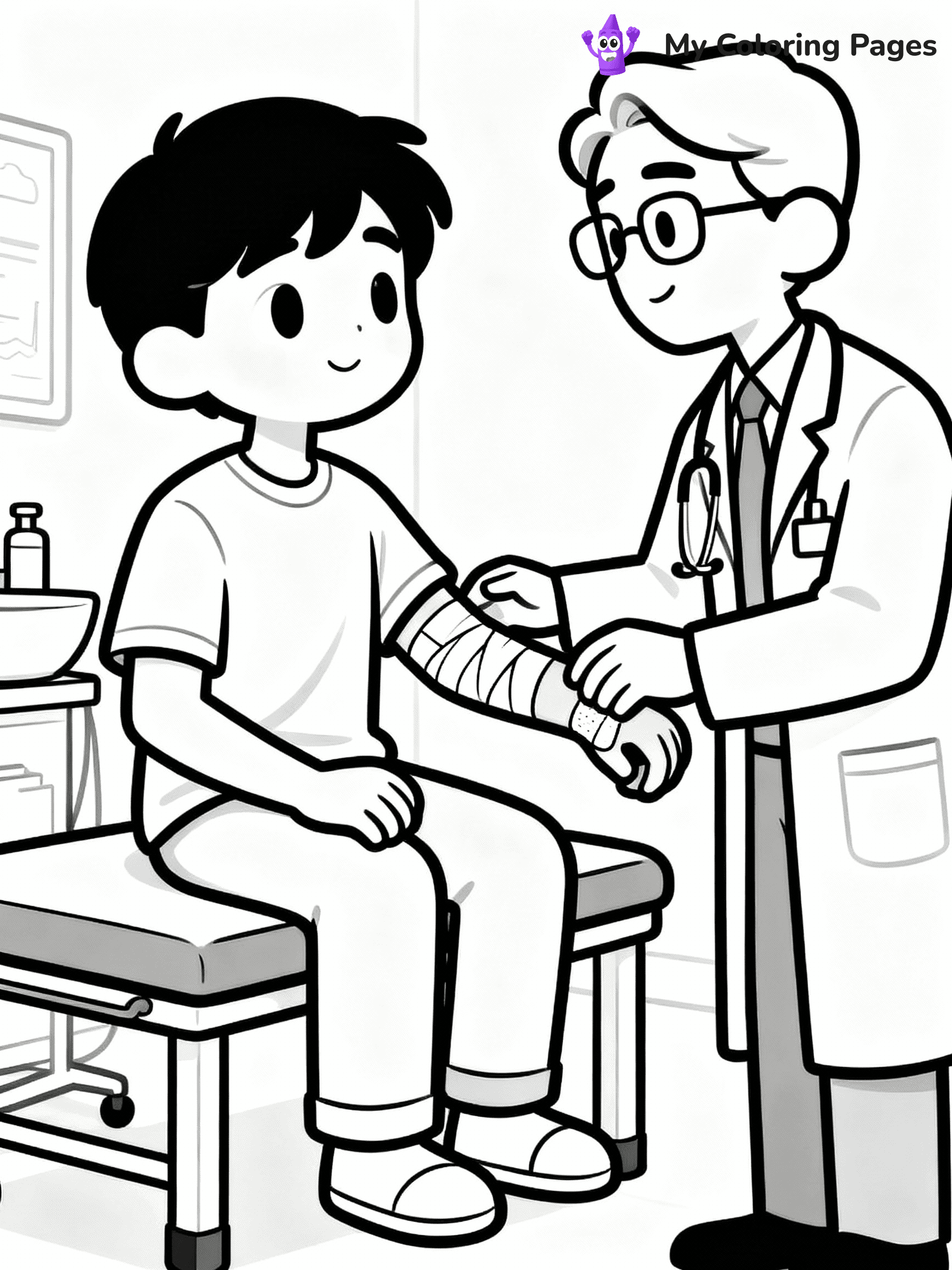 Doctor Coloring Pages - 16