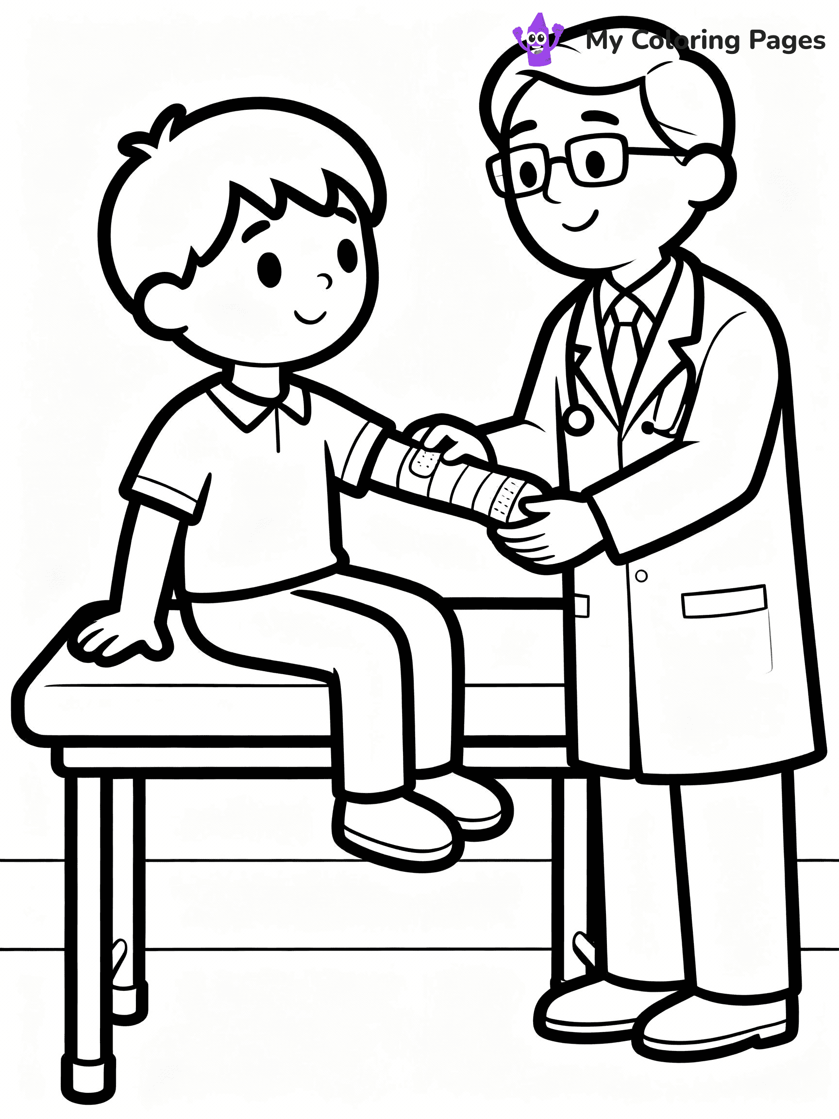 Doctor Coloring Pages - 15