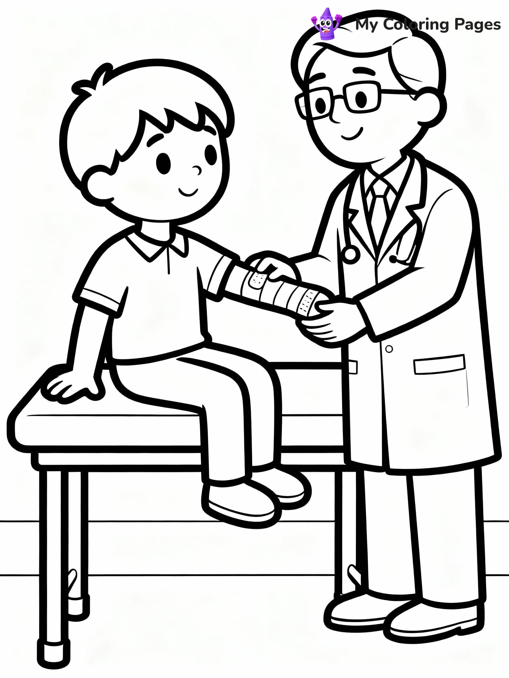 Doctor Coloring Pages - 20