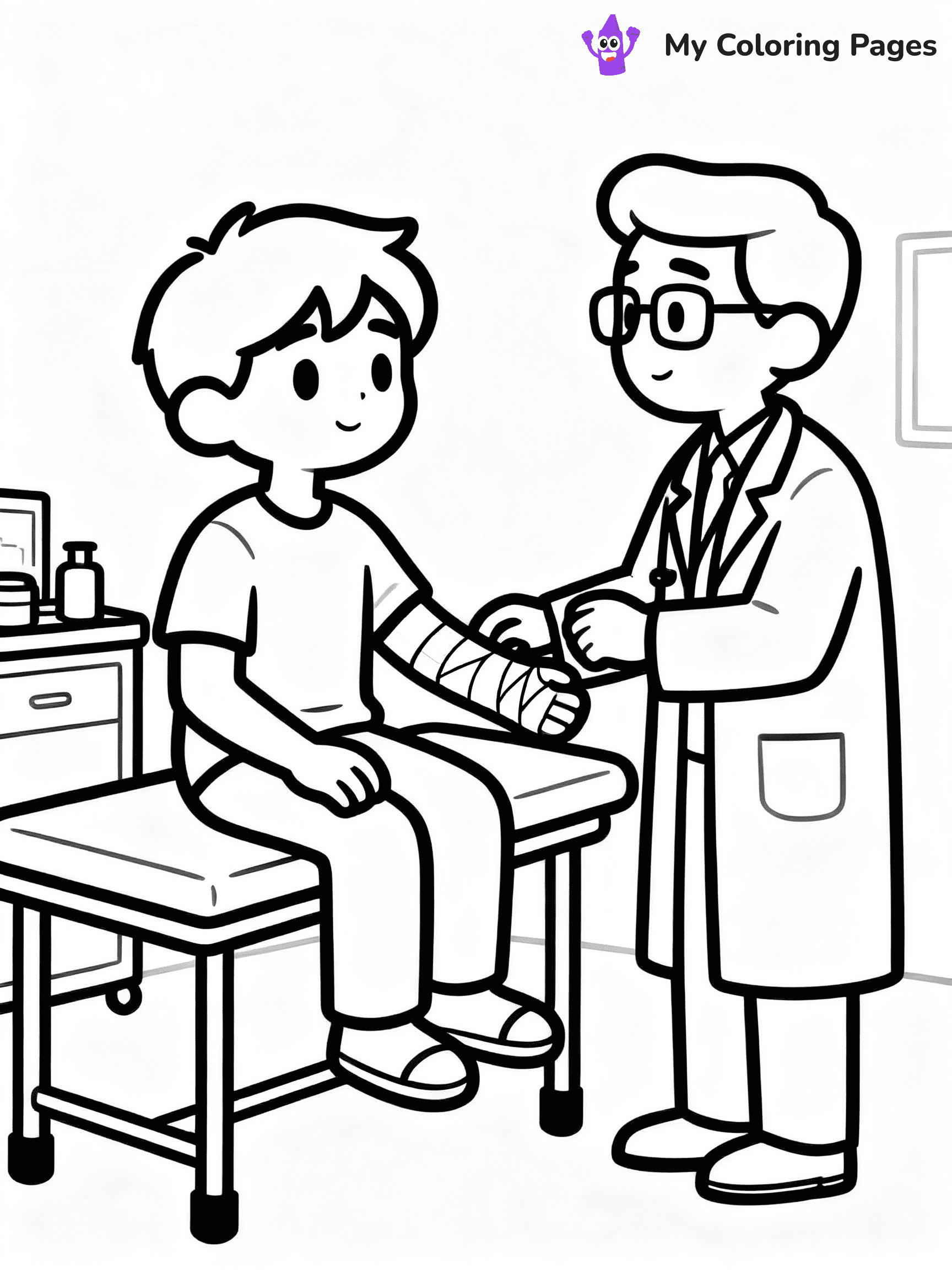 Doctor Coloring Pages - 14