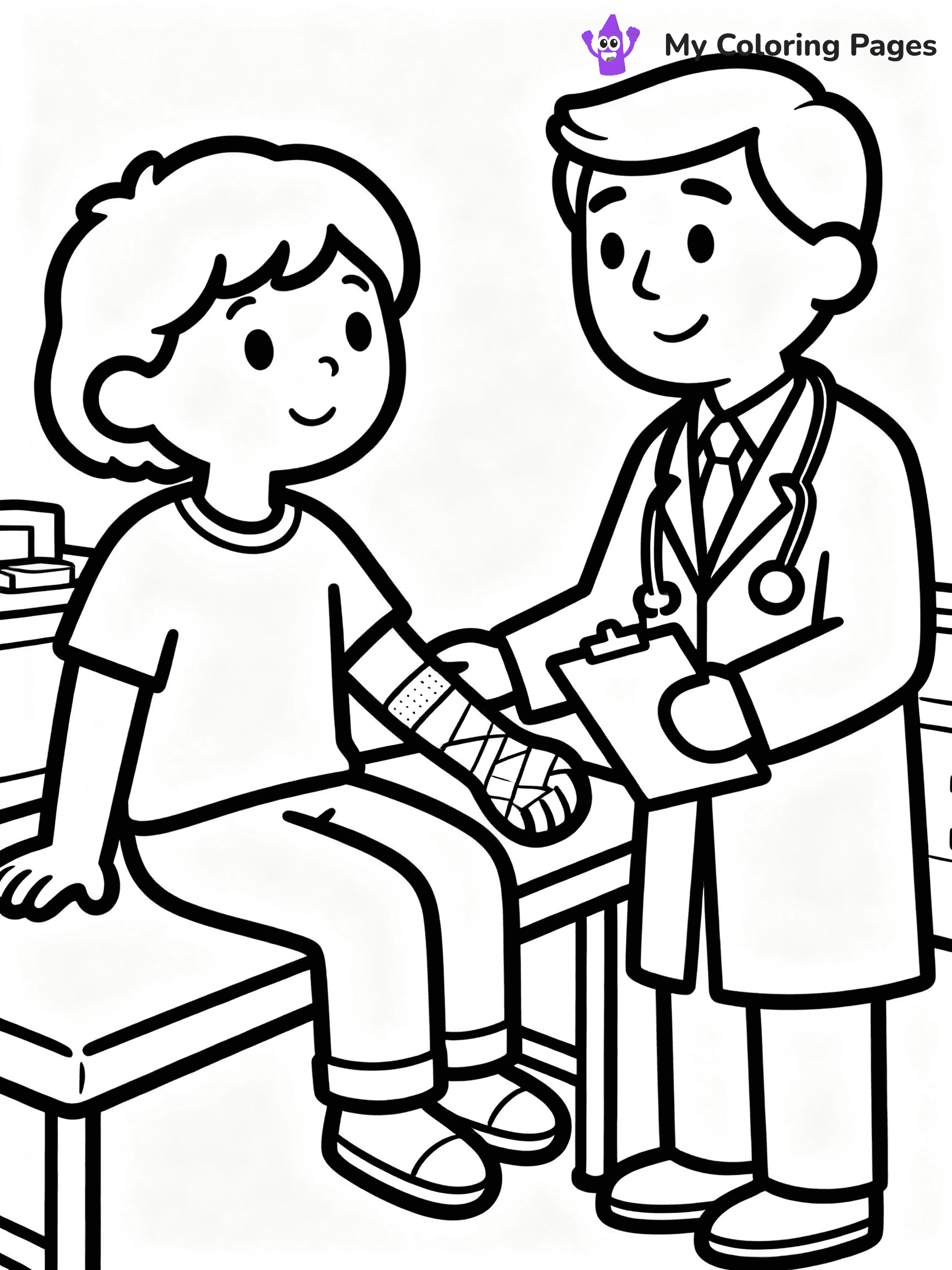 Doctor Coloring Pages - 13