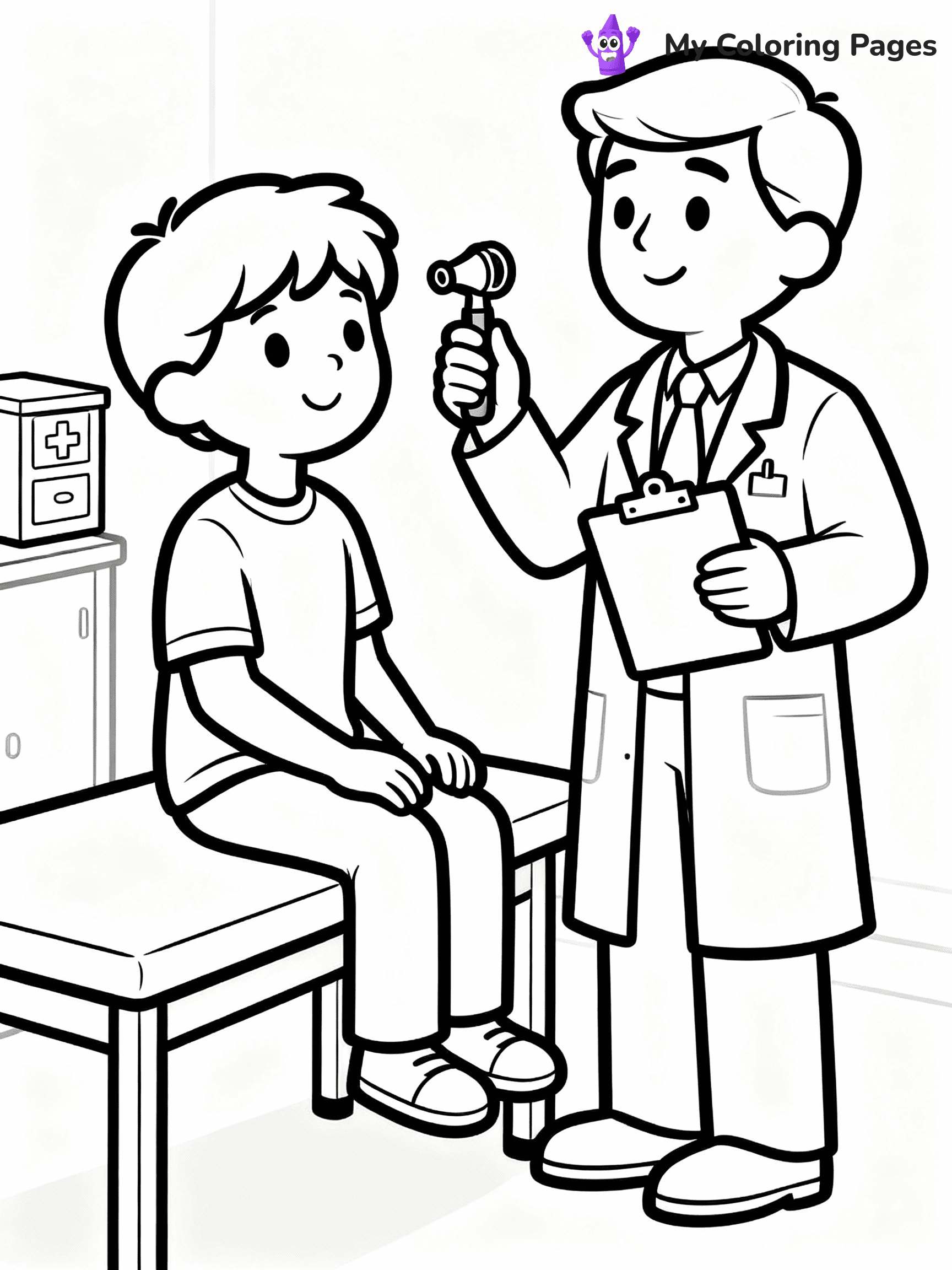 Doctor Coloring Pages - 11