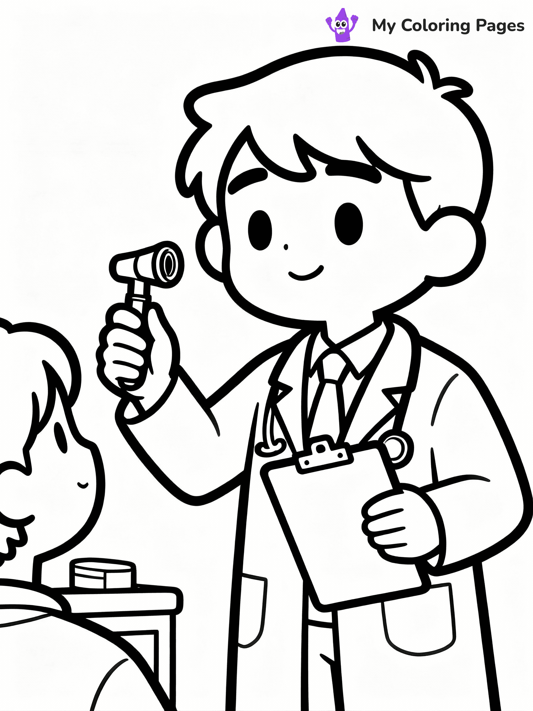 Doctor Coloring Pages - 8