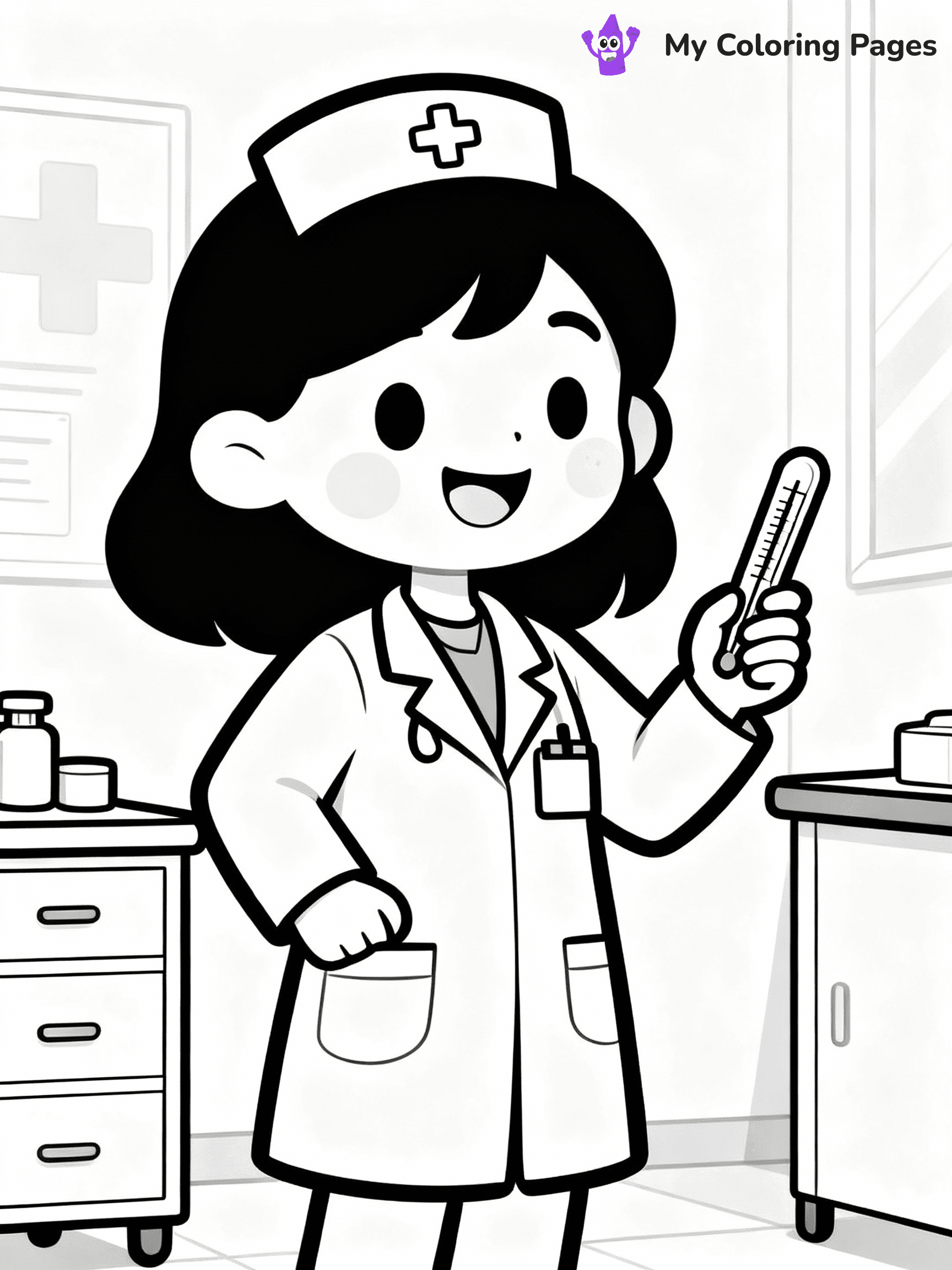 Doctor Coloring Pages - 6