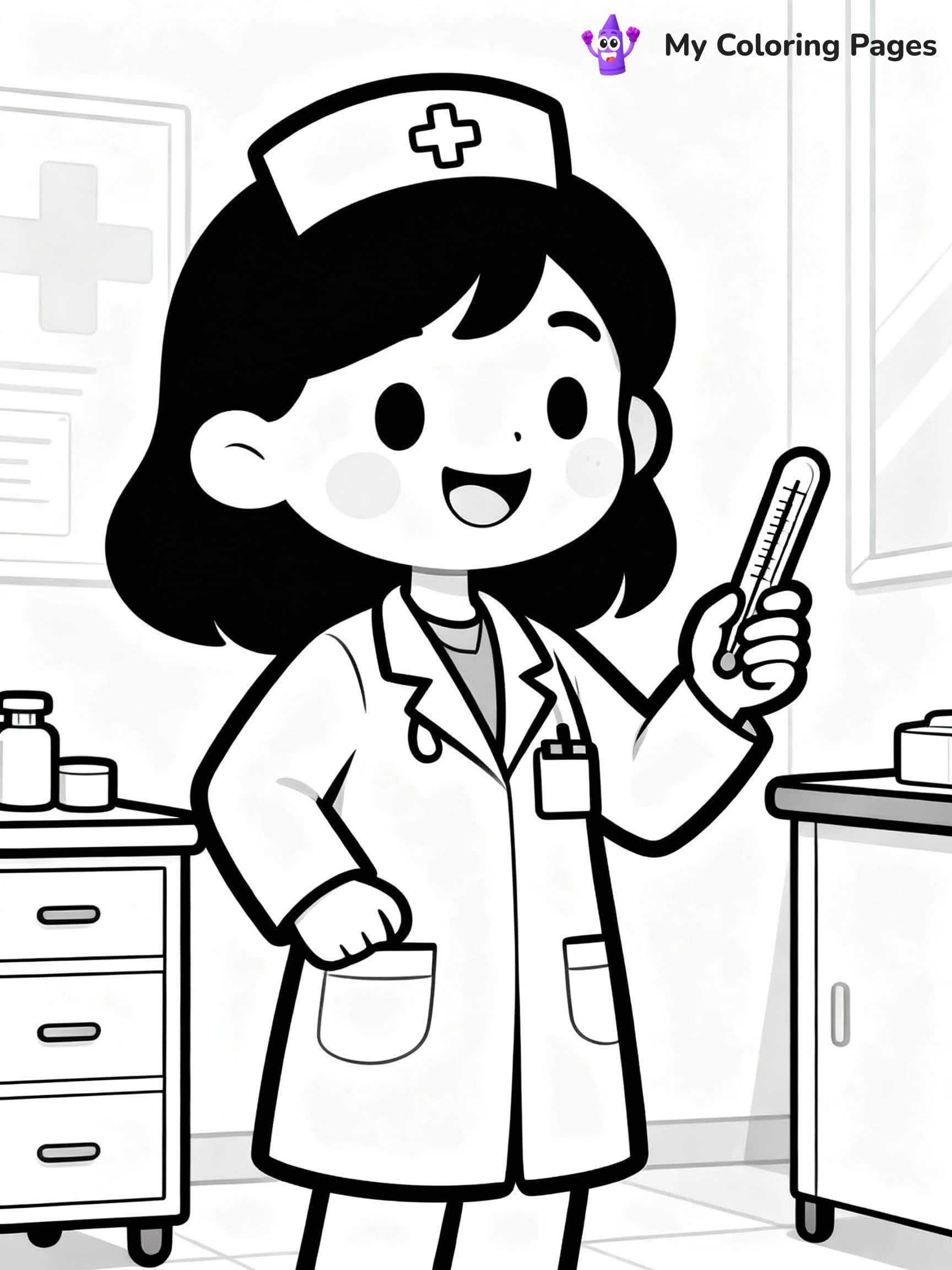 Doctor Coloring Pages - 11