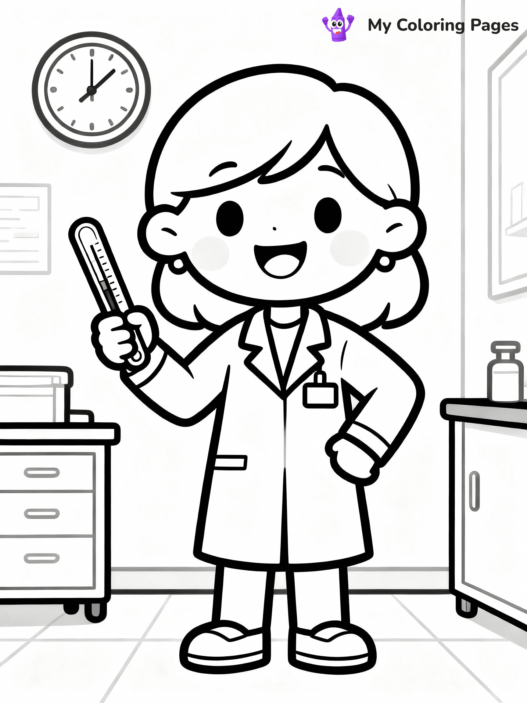 Doctor Coloring Pages - 5
