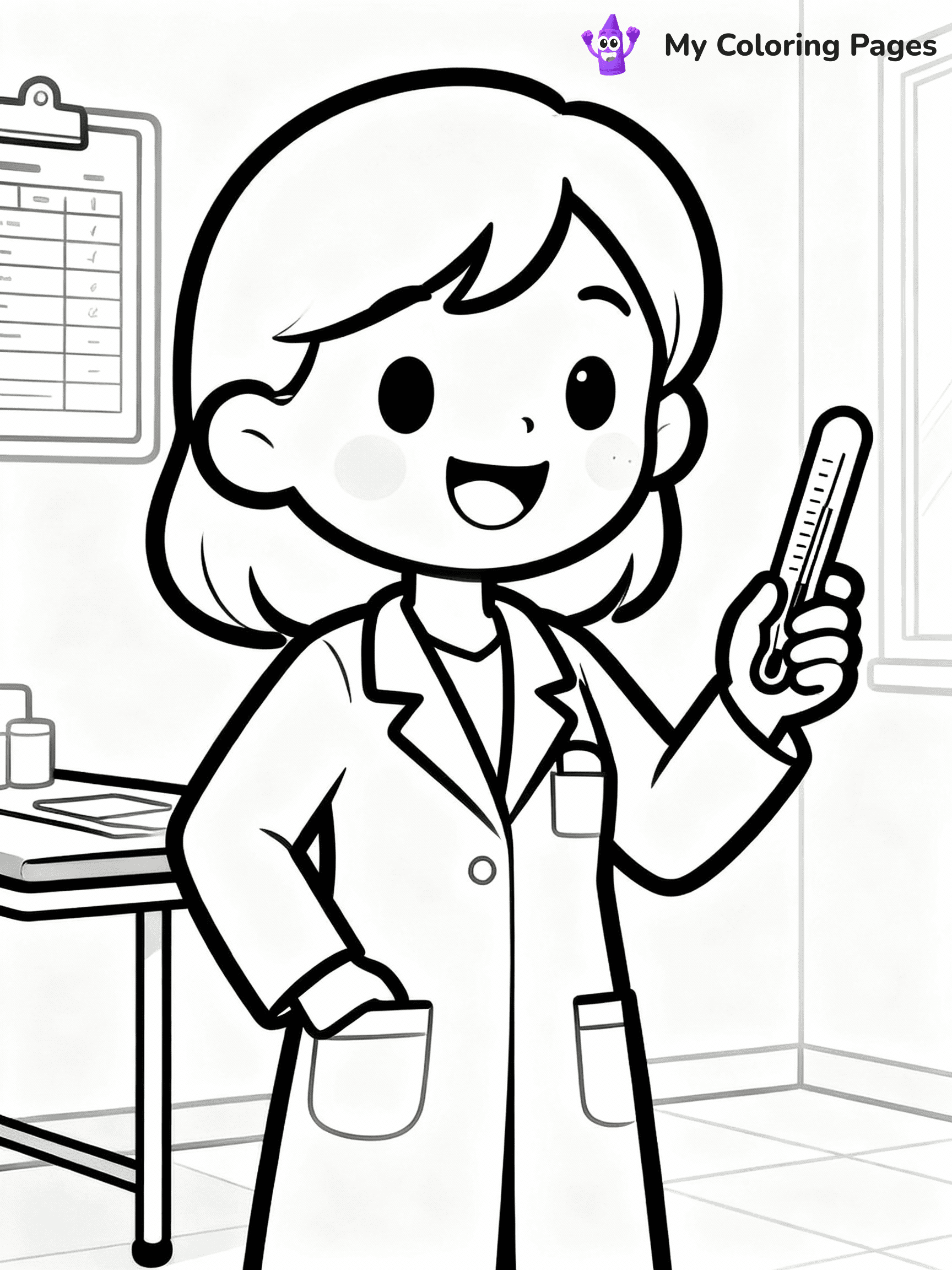 Doctor Coloring Pages - 4
