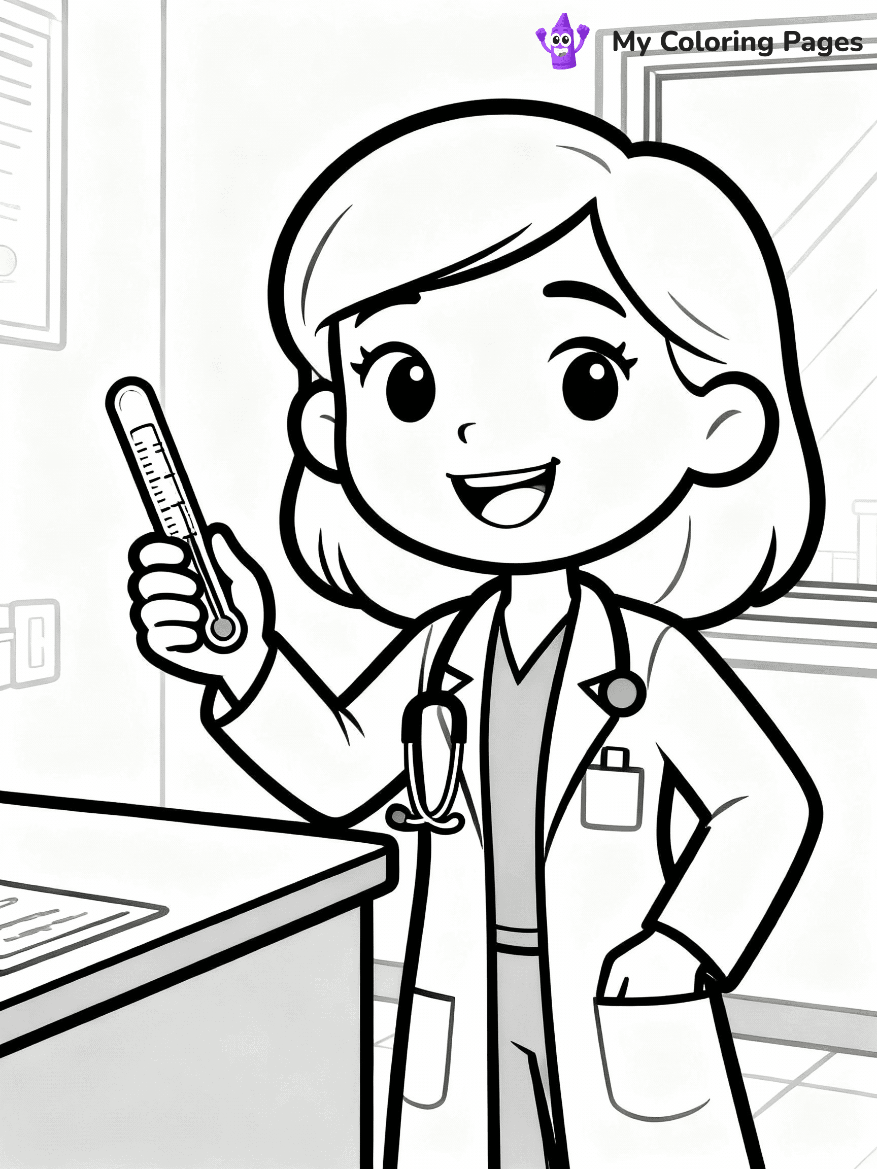 Doctor Coloring Pages - 3