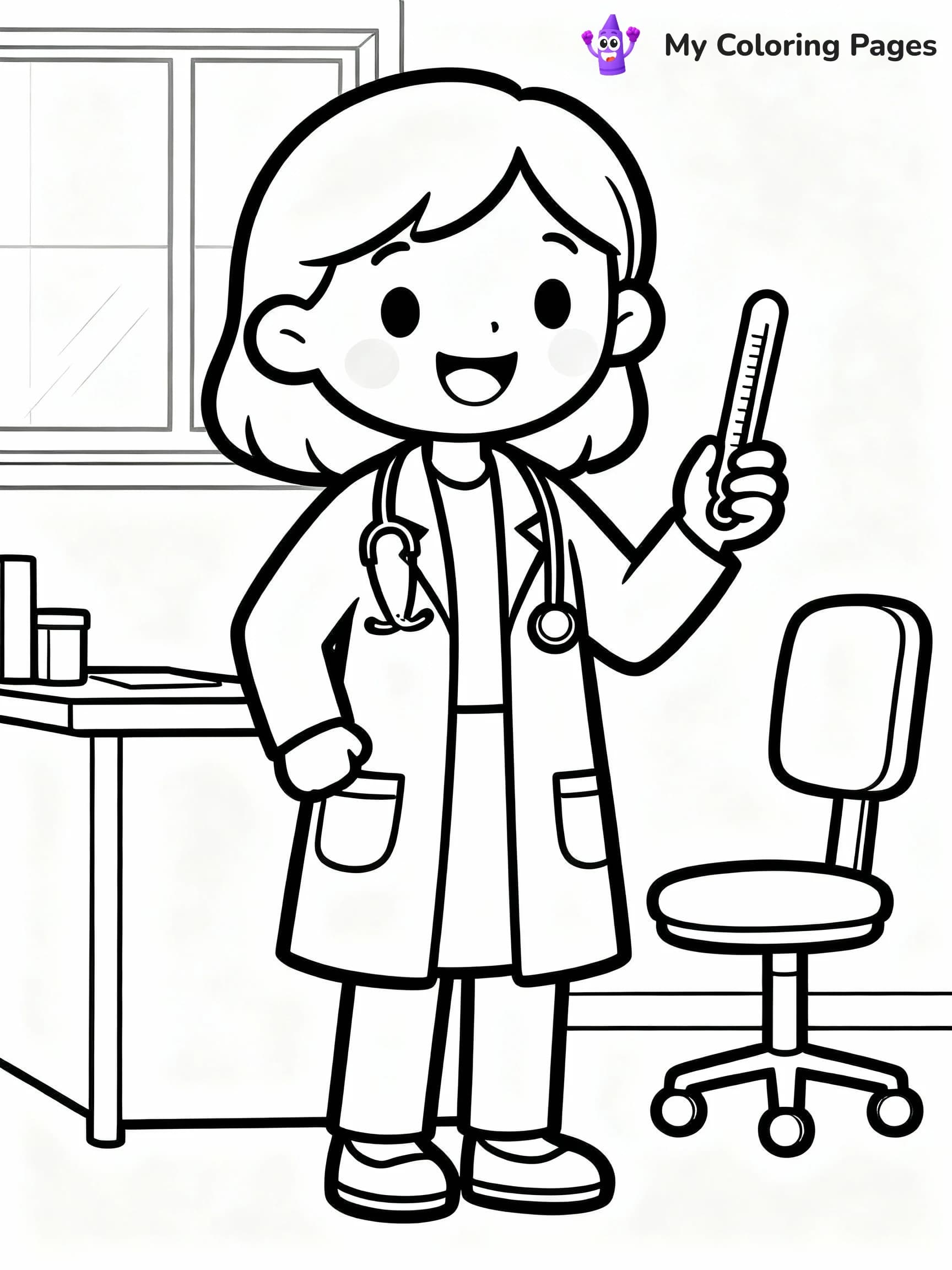 Doctor Coloring Pages - 6