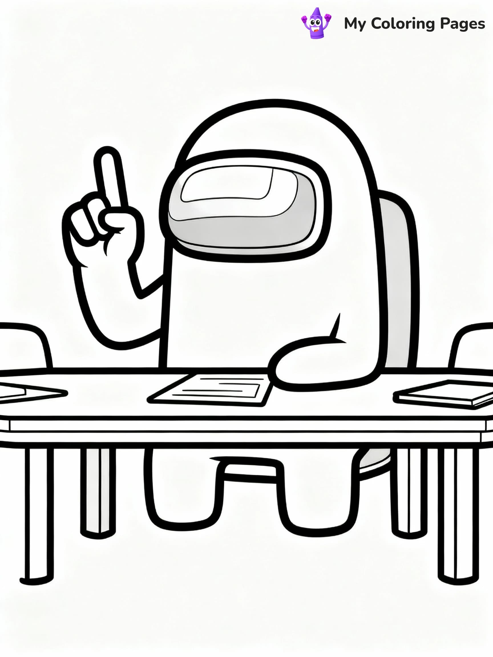 Among Us Coloring Pages - 24