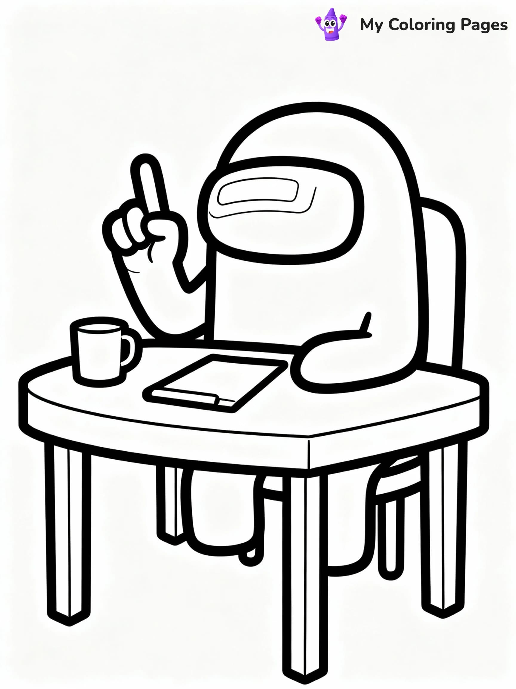 Among Us Coloring Pages - 23