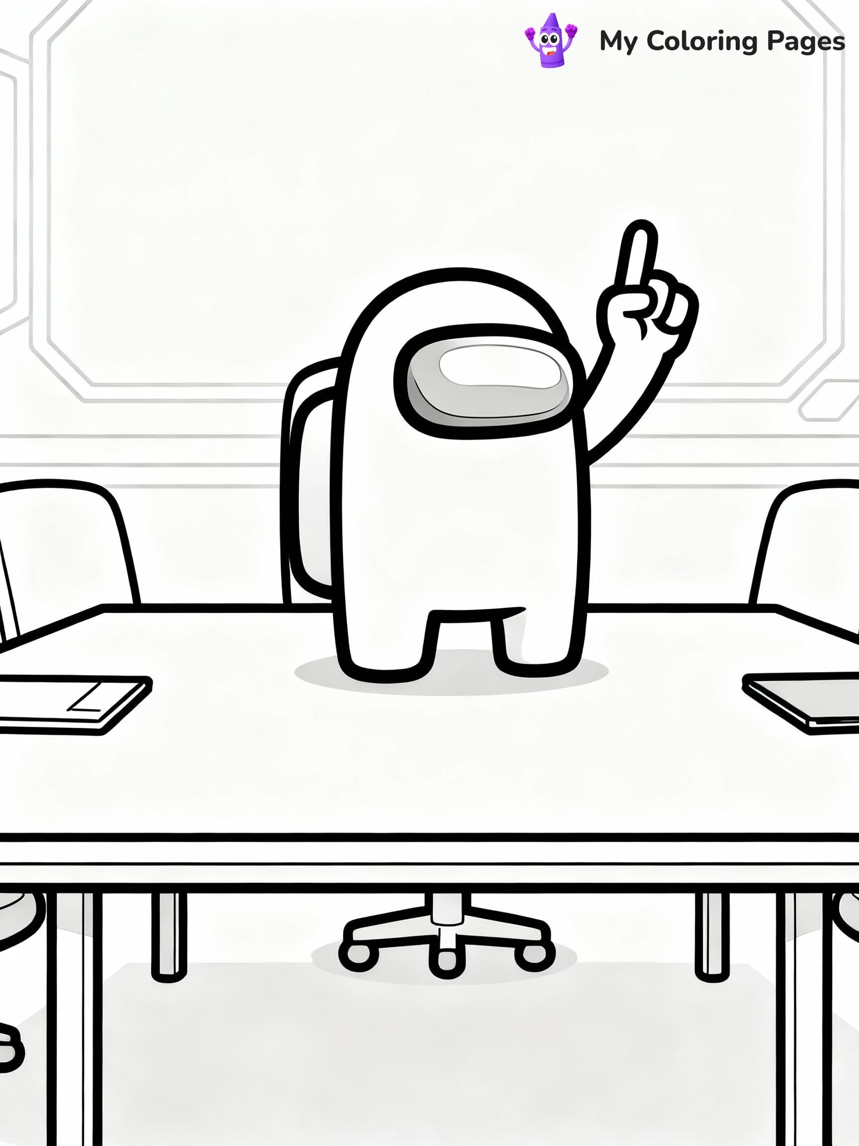 Among Us Coloring Pages - 22