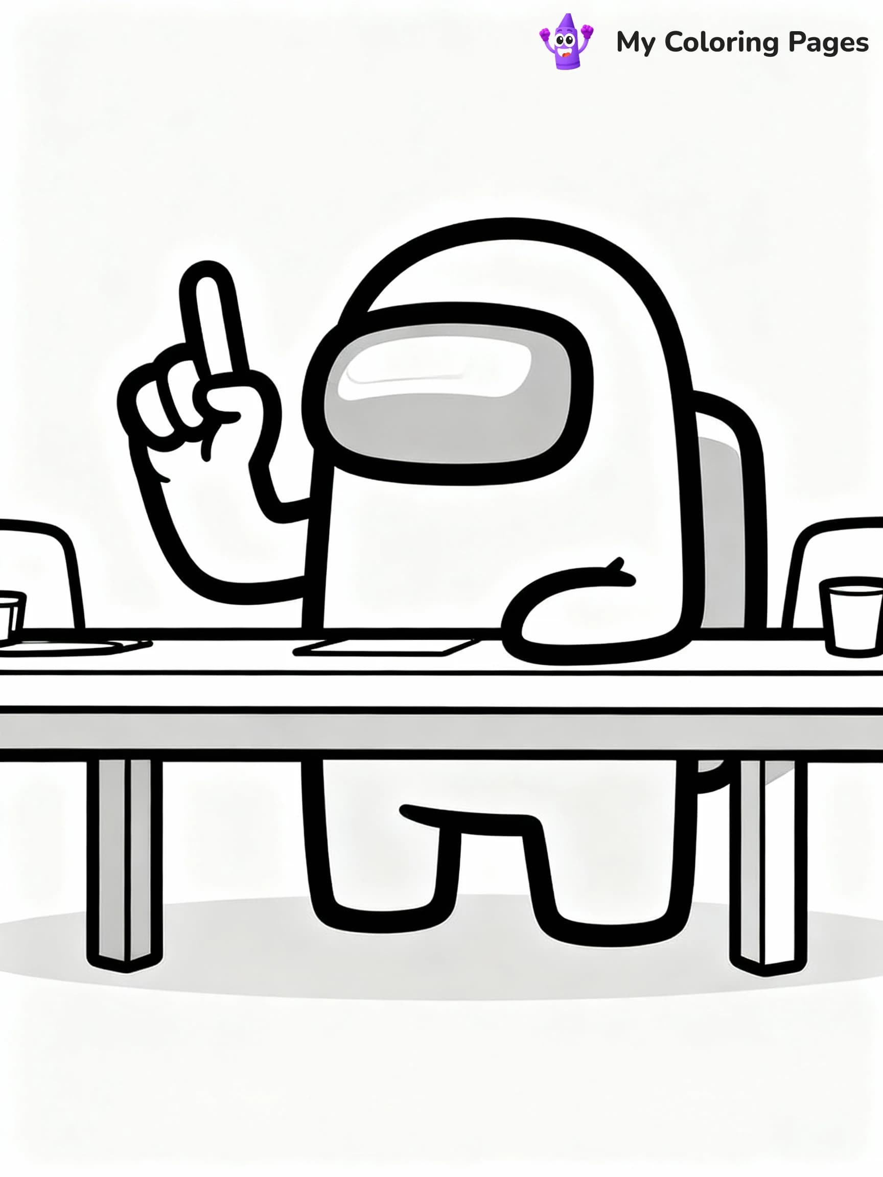 Among Us Coloring Pages - 21