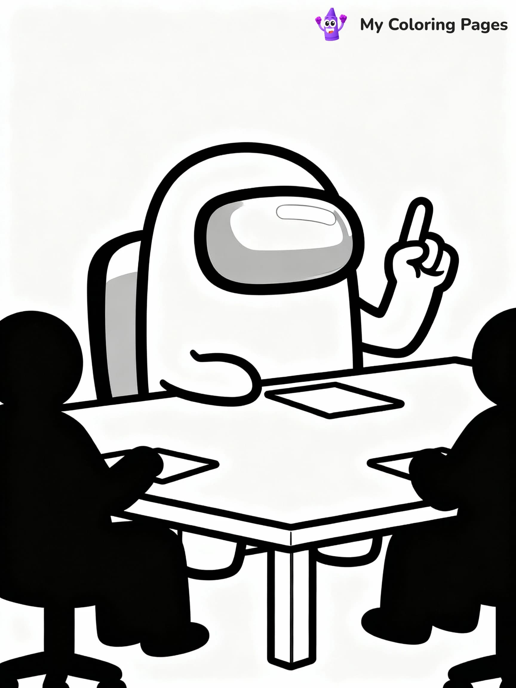 Among Us Coloring Pages - 19