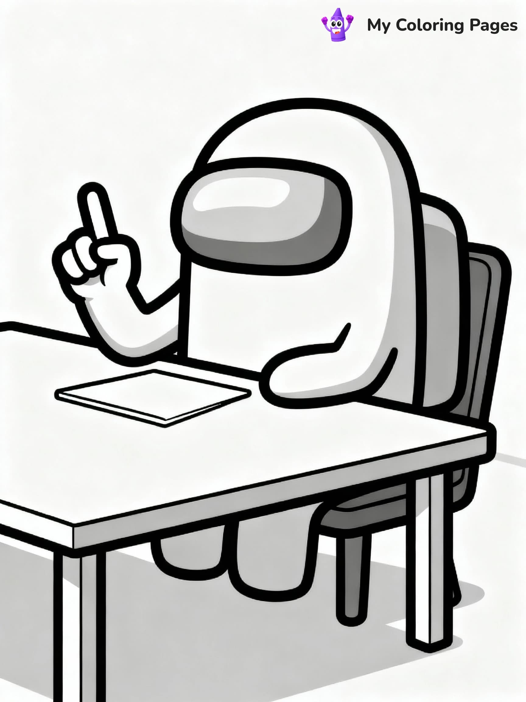 Among Us Coloring Pages - 17