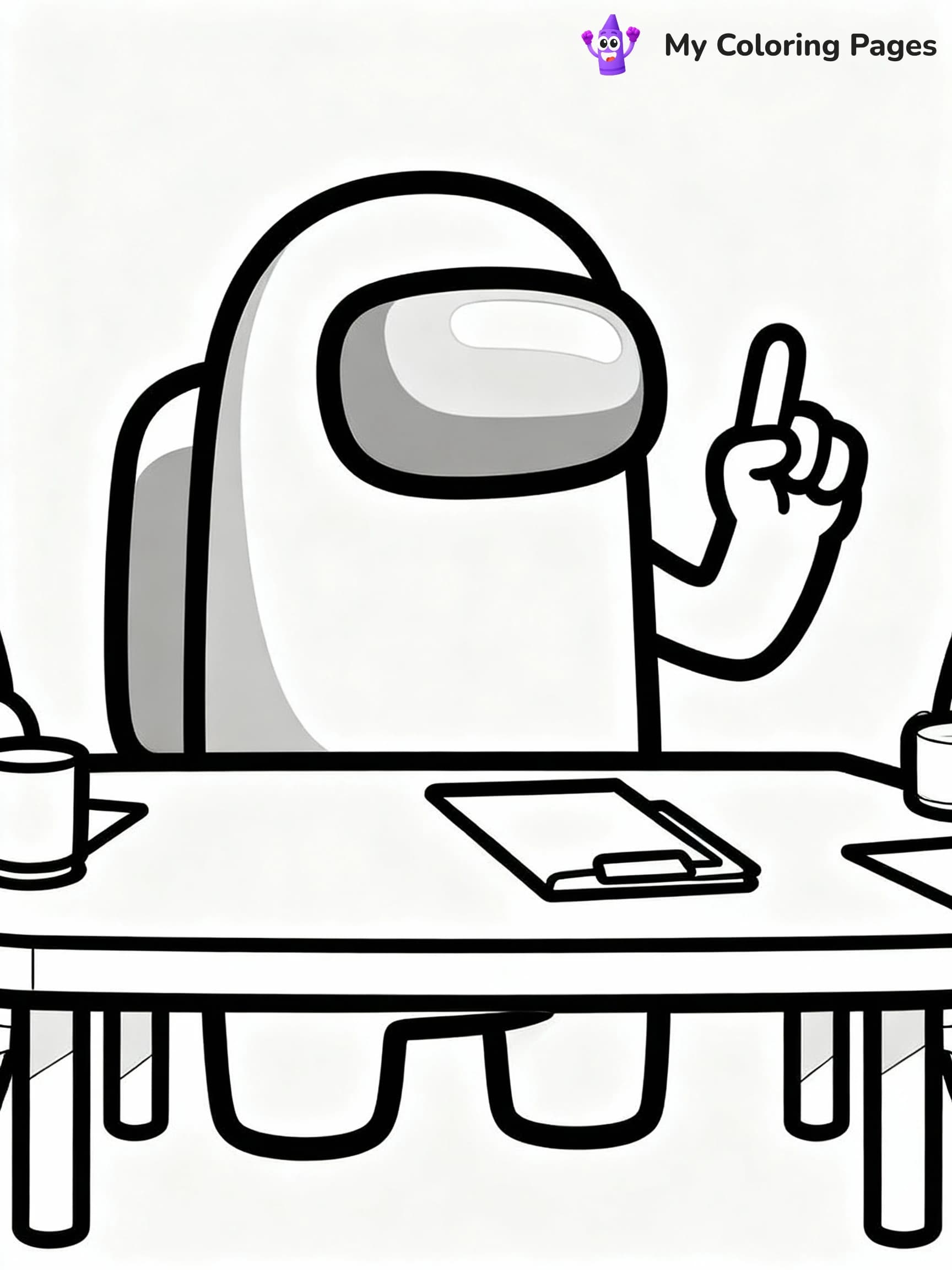 Among Us Coloring Pages - 13