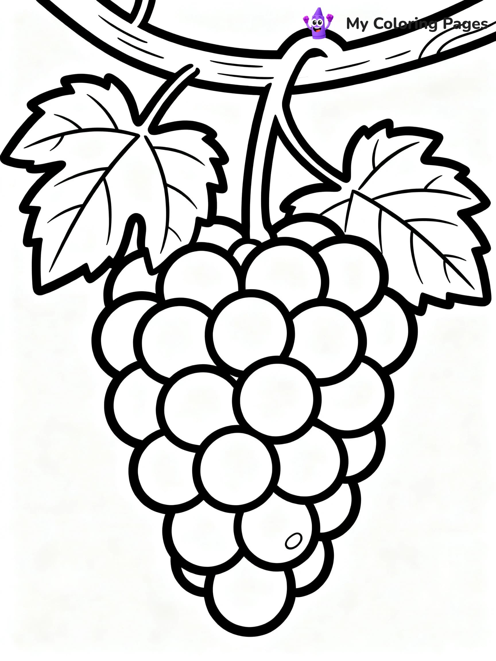 Grape Coloring Pages - 22