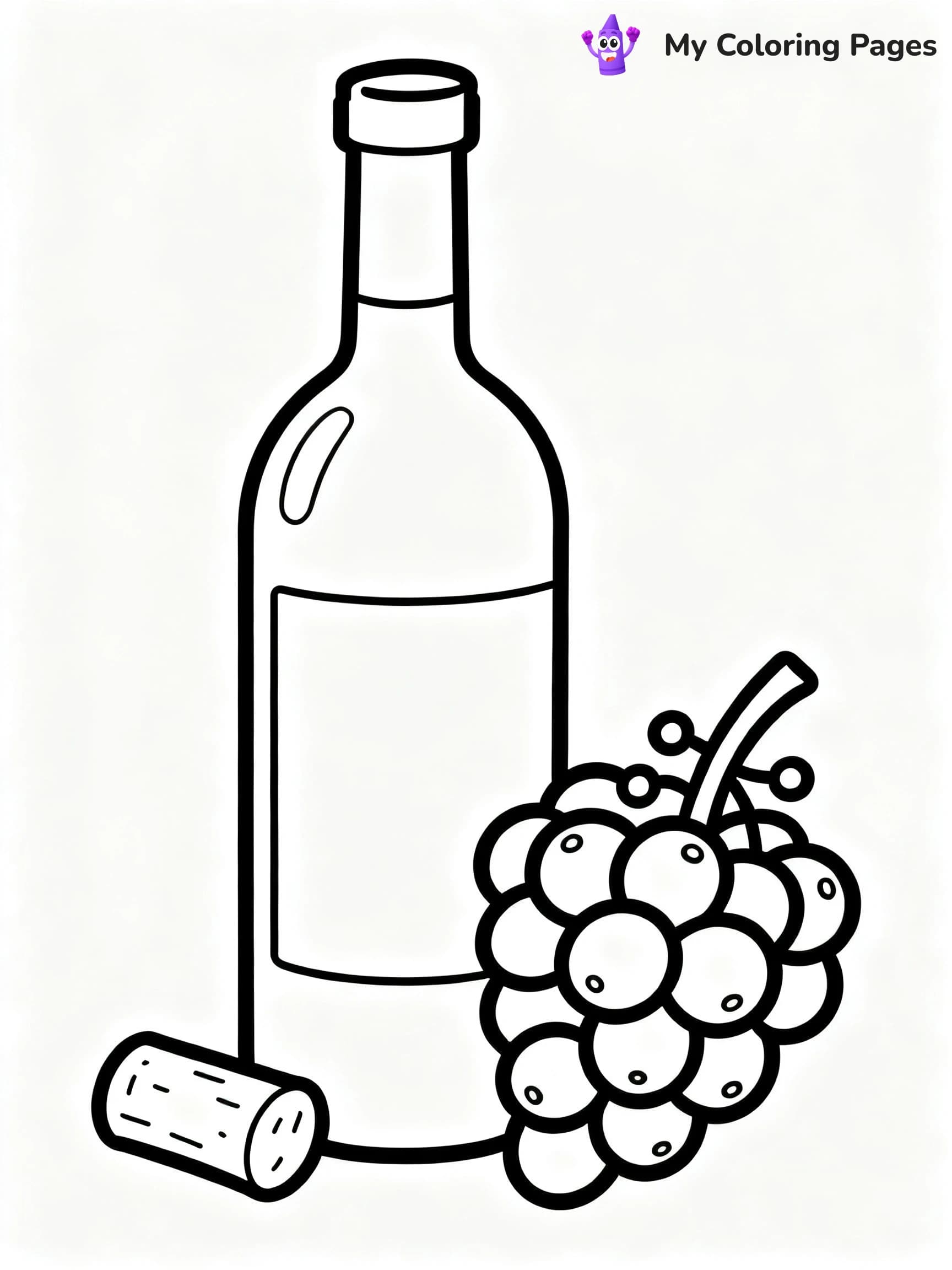 Grape Coloring Pages - 17