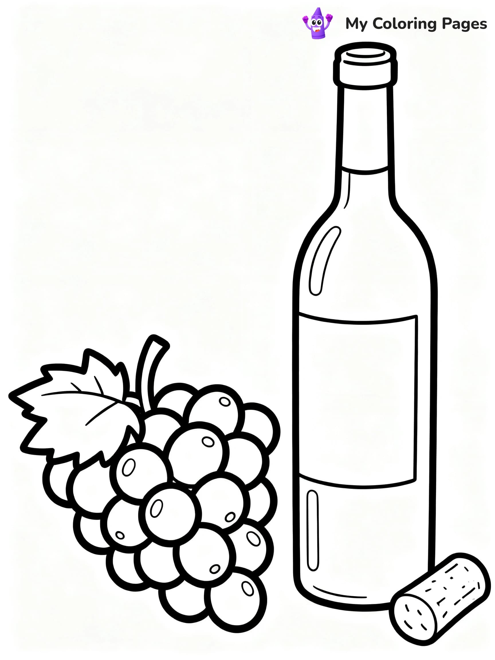 Grape Coloring Pages - 16