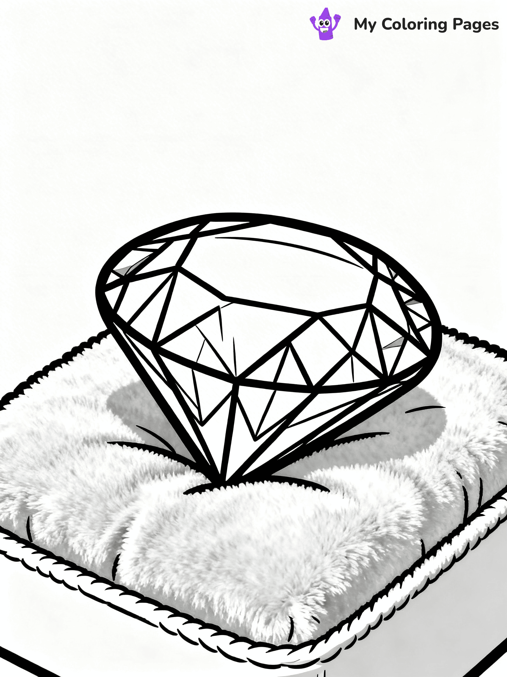 Gem Coloring Pages - 61