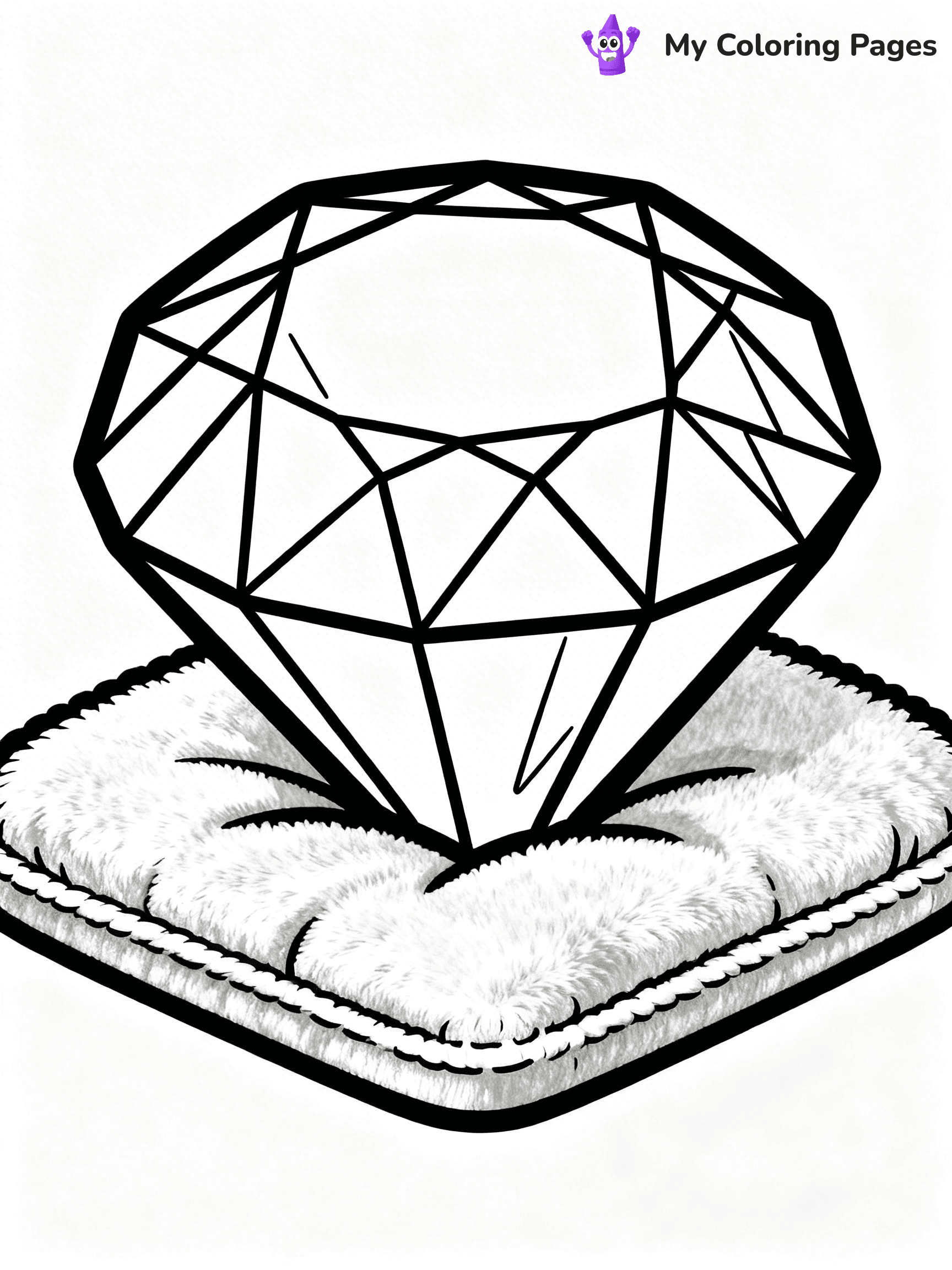 Gem Coloring Pages - 60