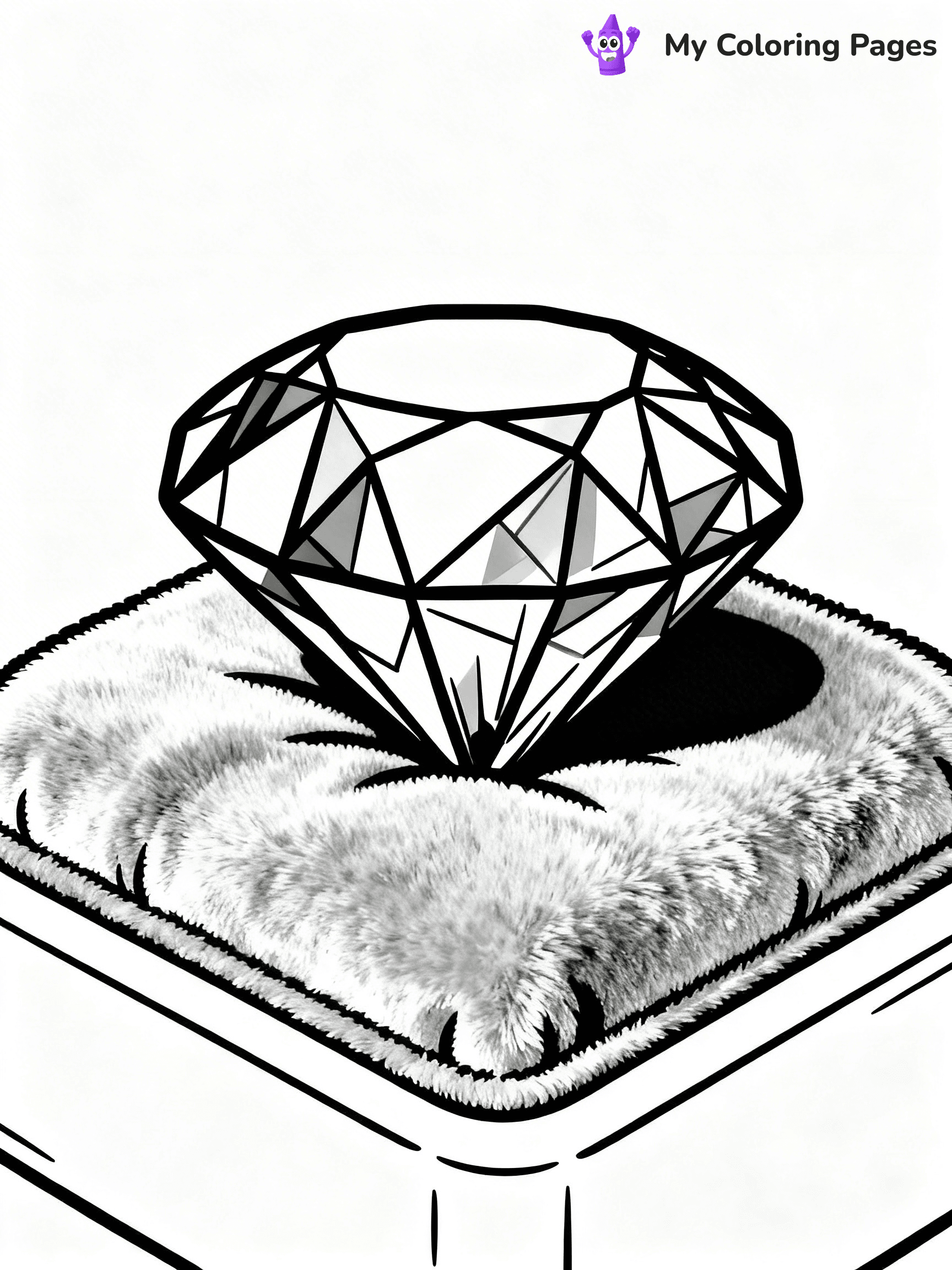 Gem Coloring Pages - 58
