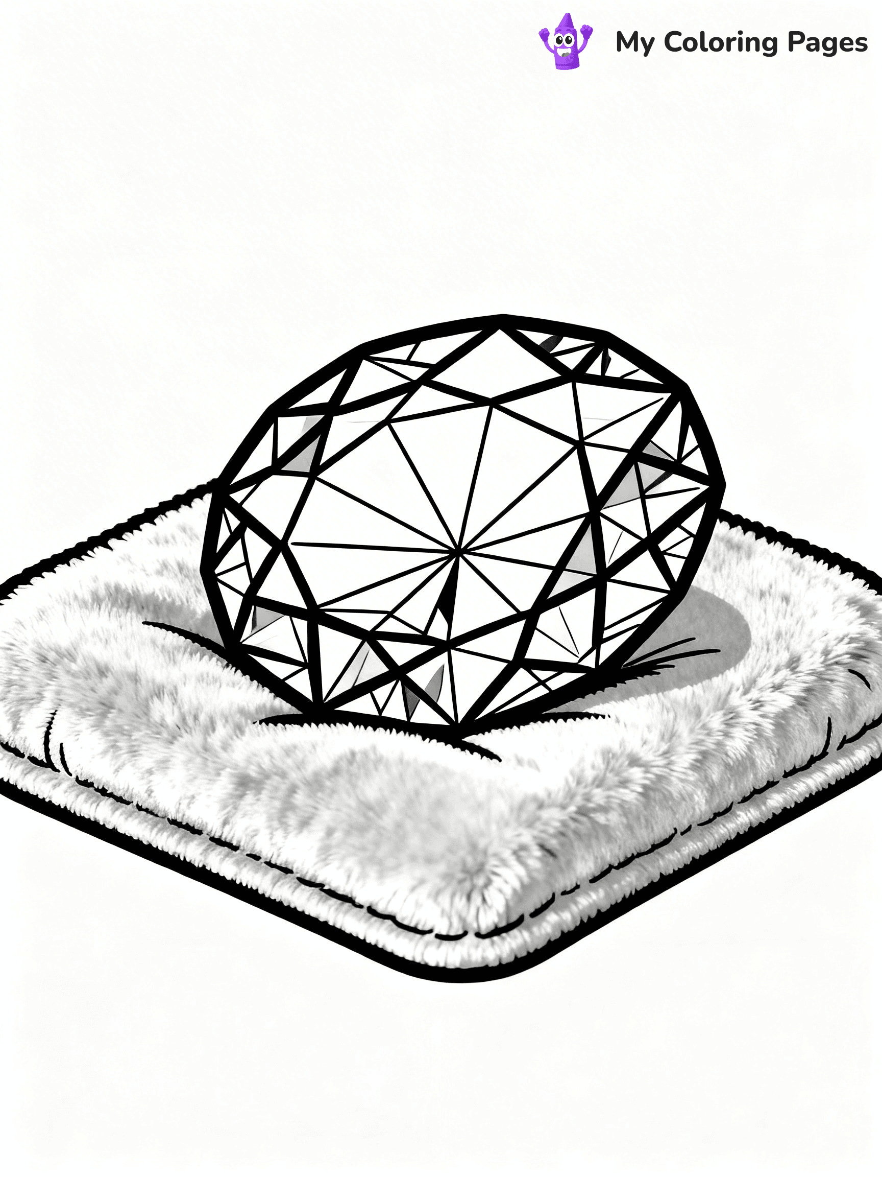 Gem Coloring Pages - 55