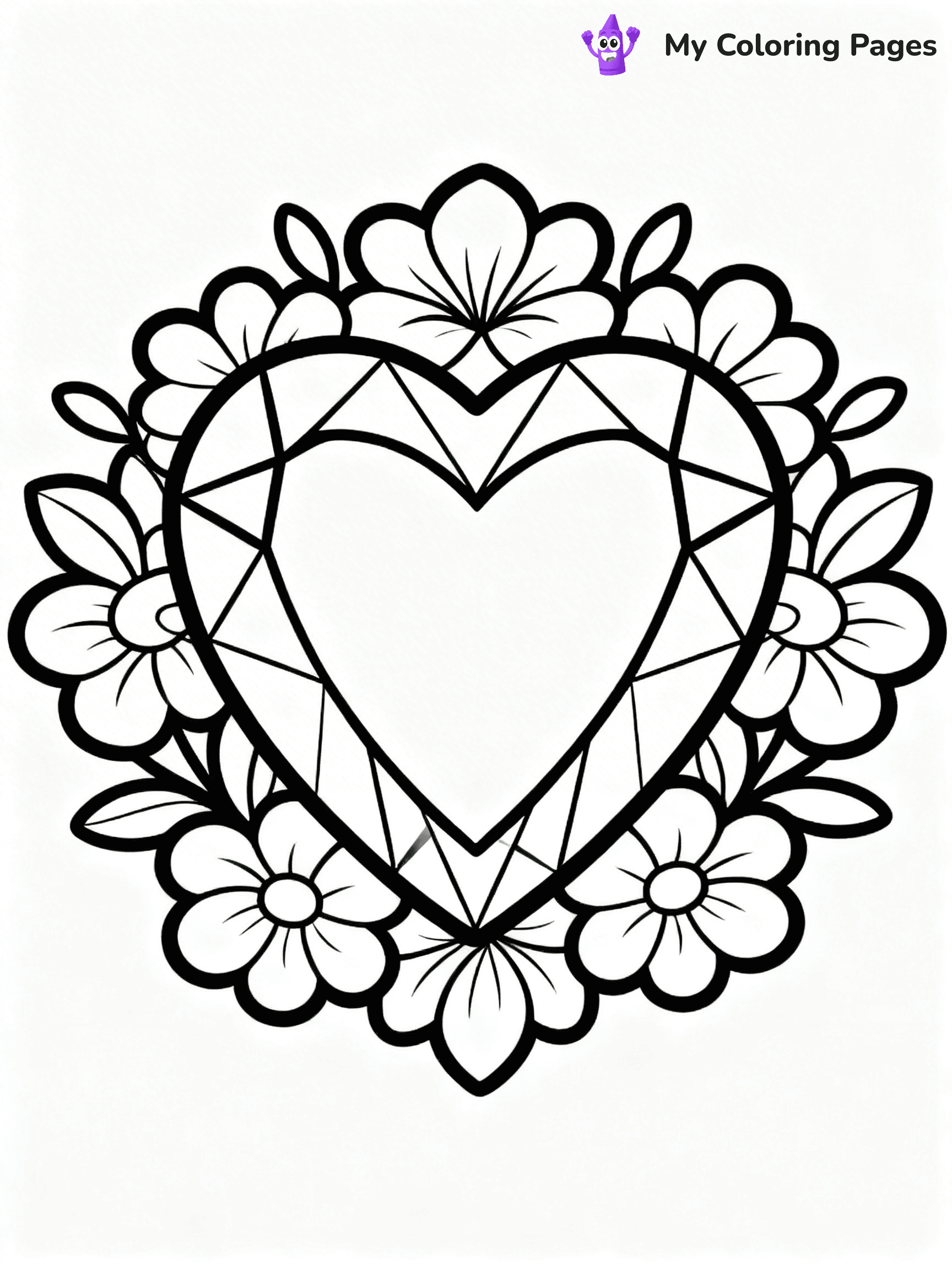 Gem Coloring Pages - 52